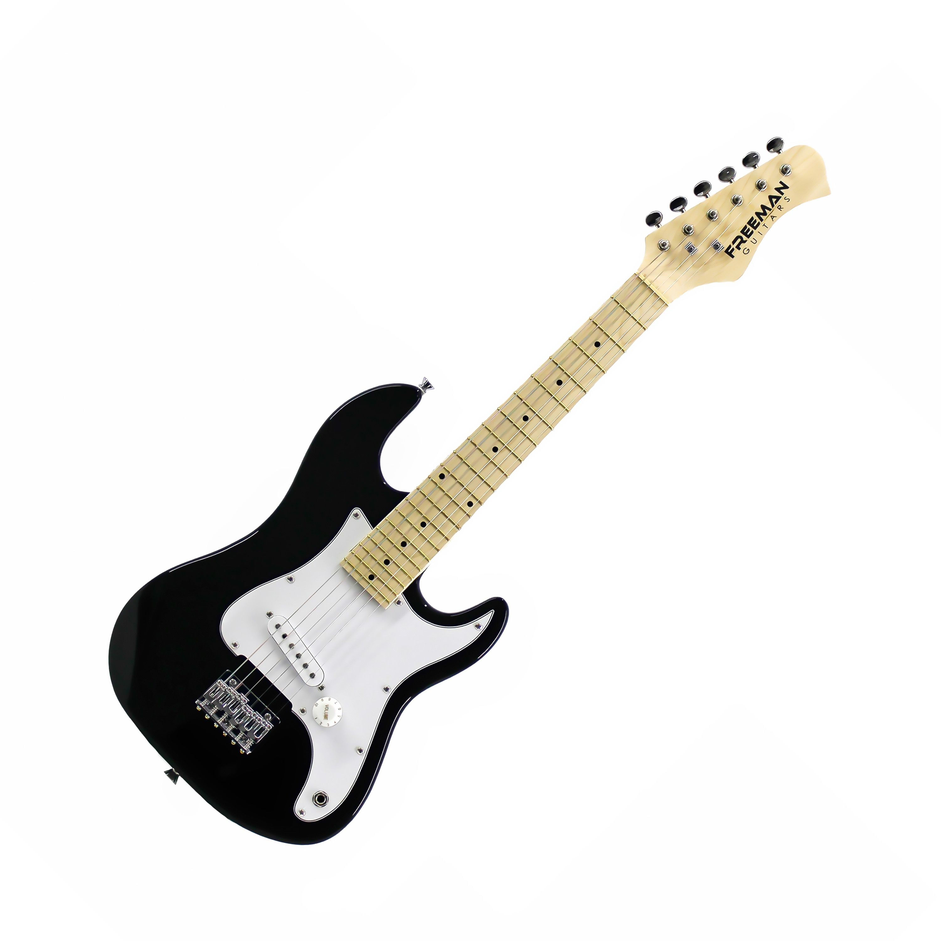 Pack de guitarra eléctrica Freeman Stratocaster Kid - Black foto 2