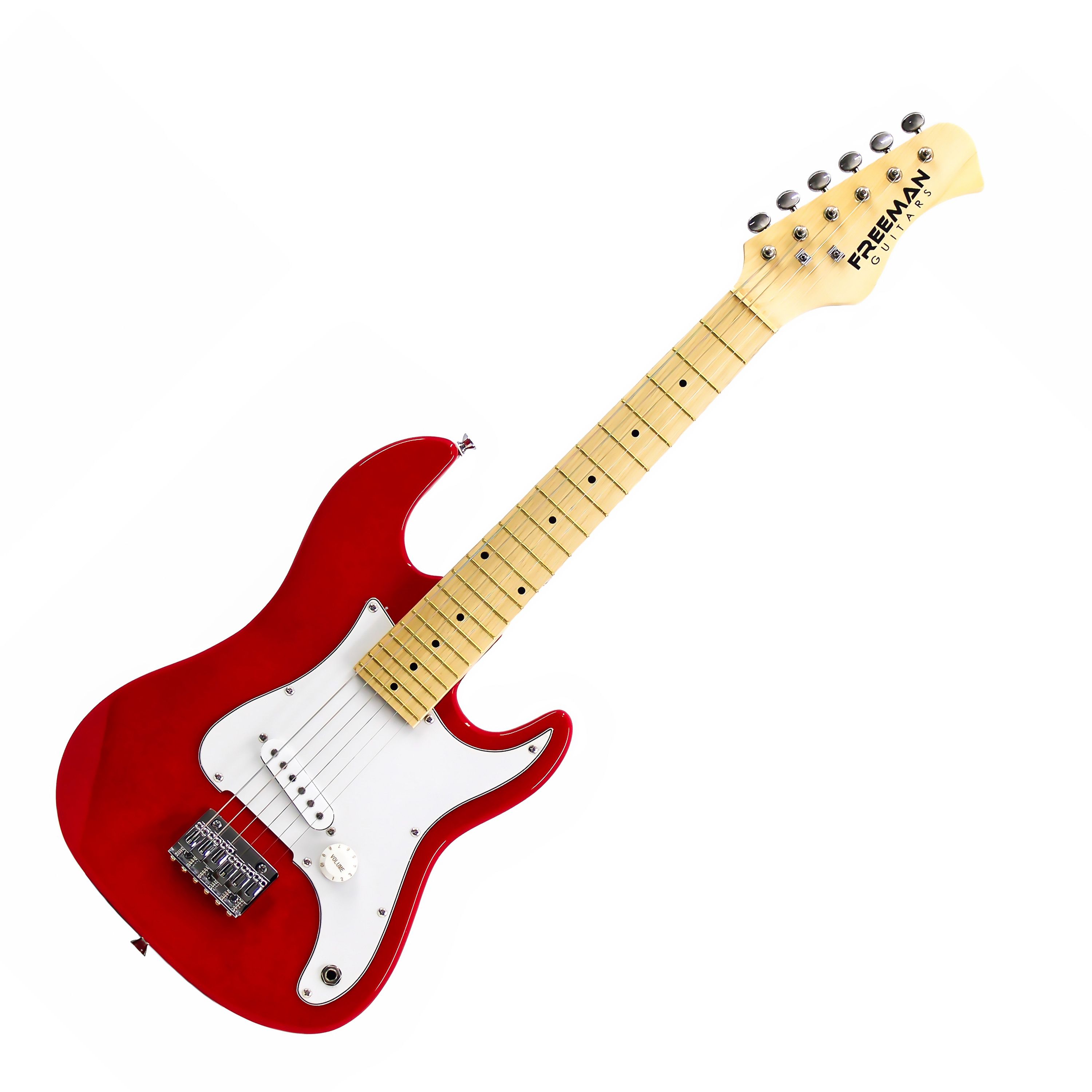 Pack de guitarra eléctrica Freeman Stratocaster Kid - Red foto 2