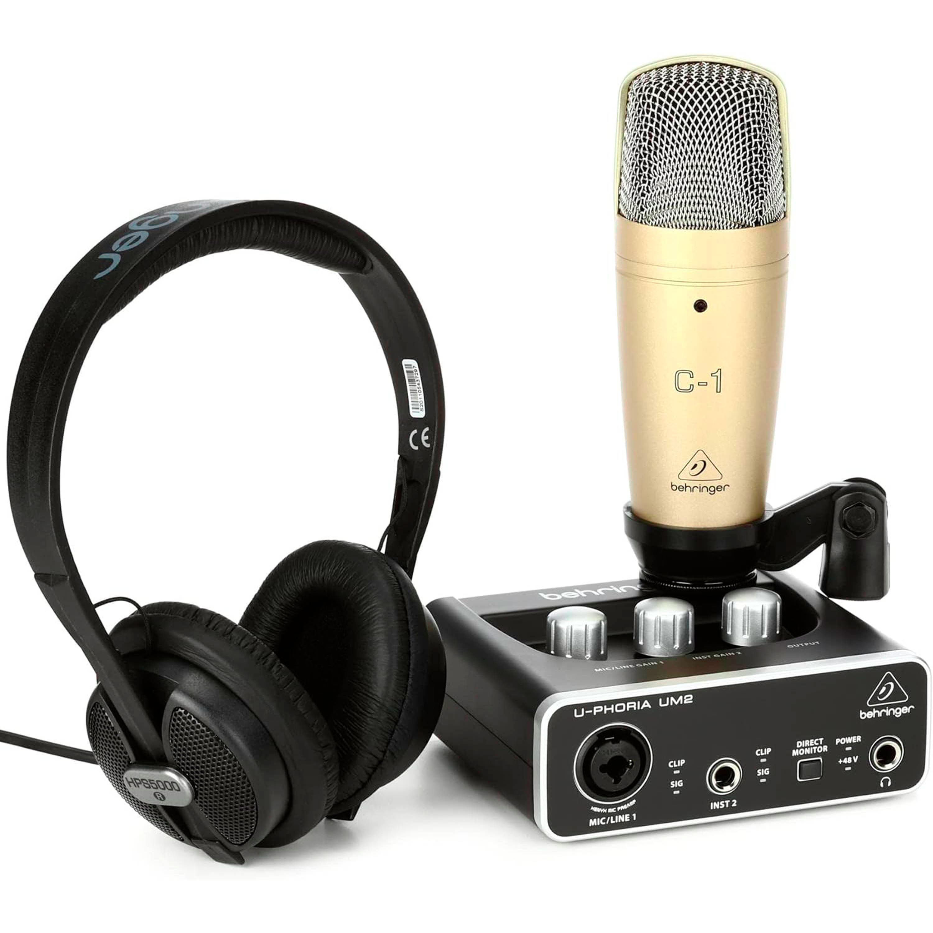Pack Interfaz de audio Behringer U-Phoria Studio foto 2