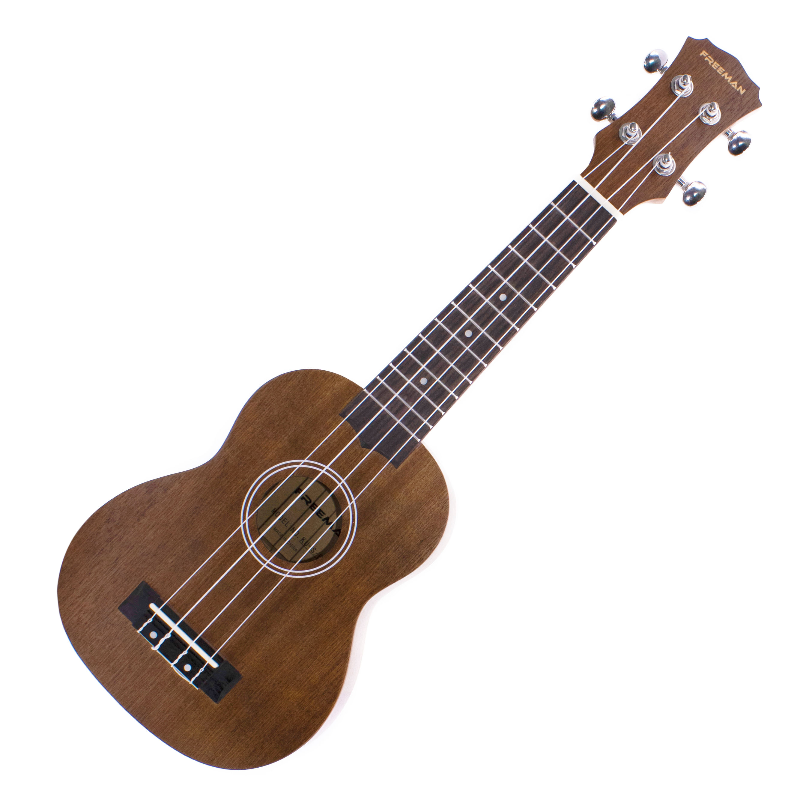 Pack Ukelele Soprano Freeman - color sapelly natural foto 2