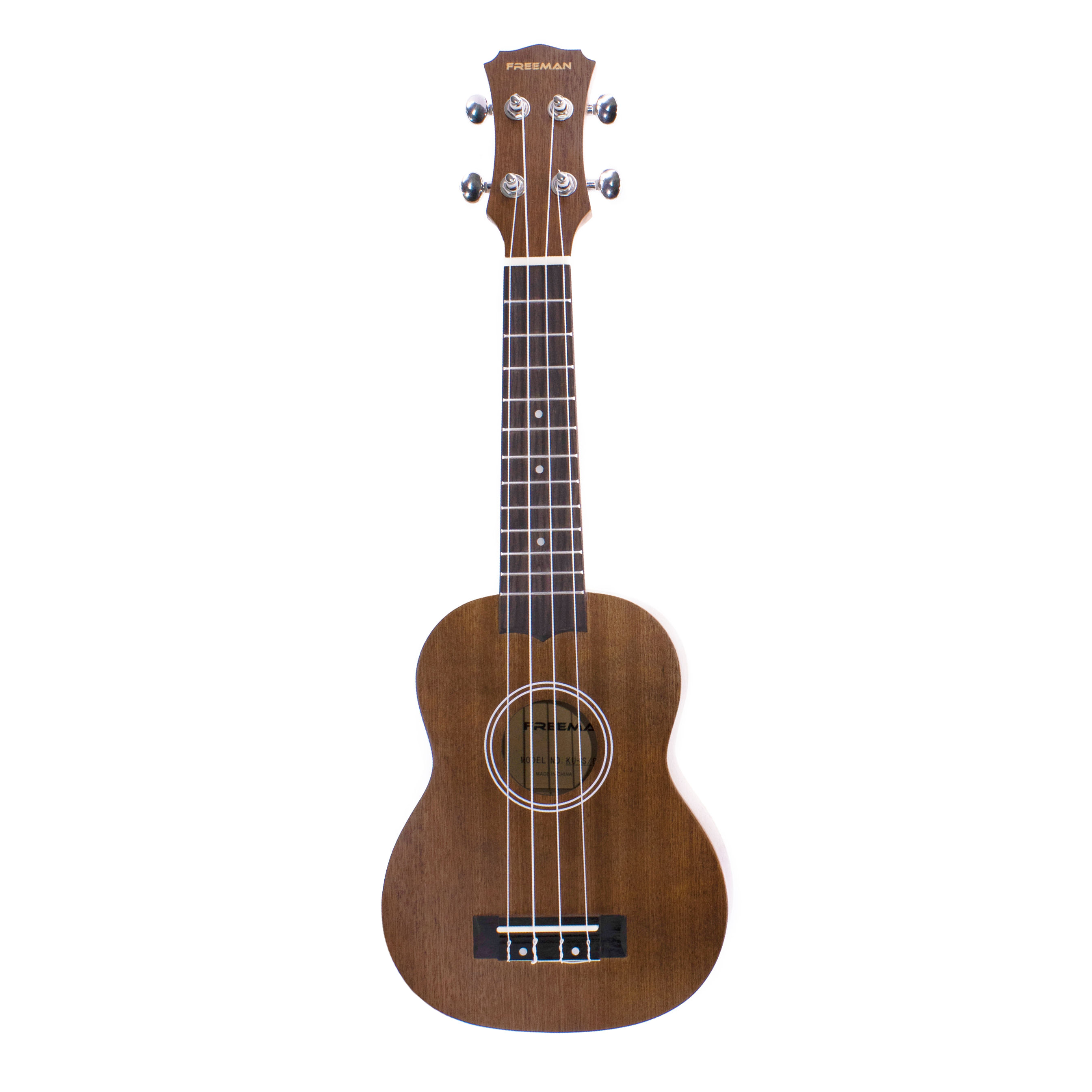 Pack Ukelele Soprano Freeman - color sapelly natural foto 3