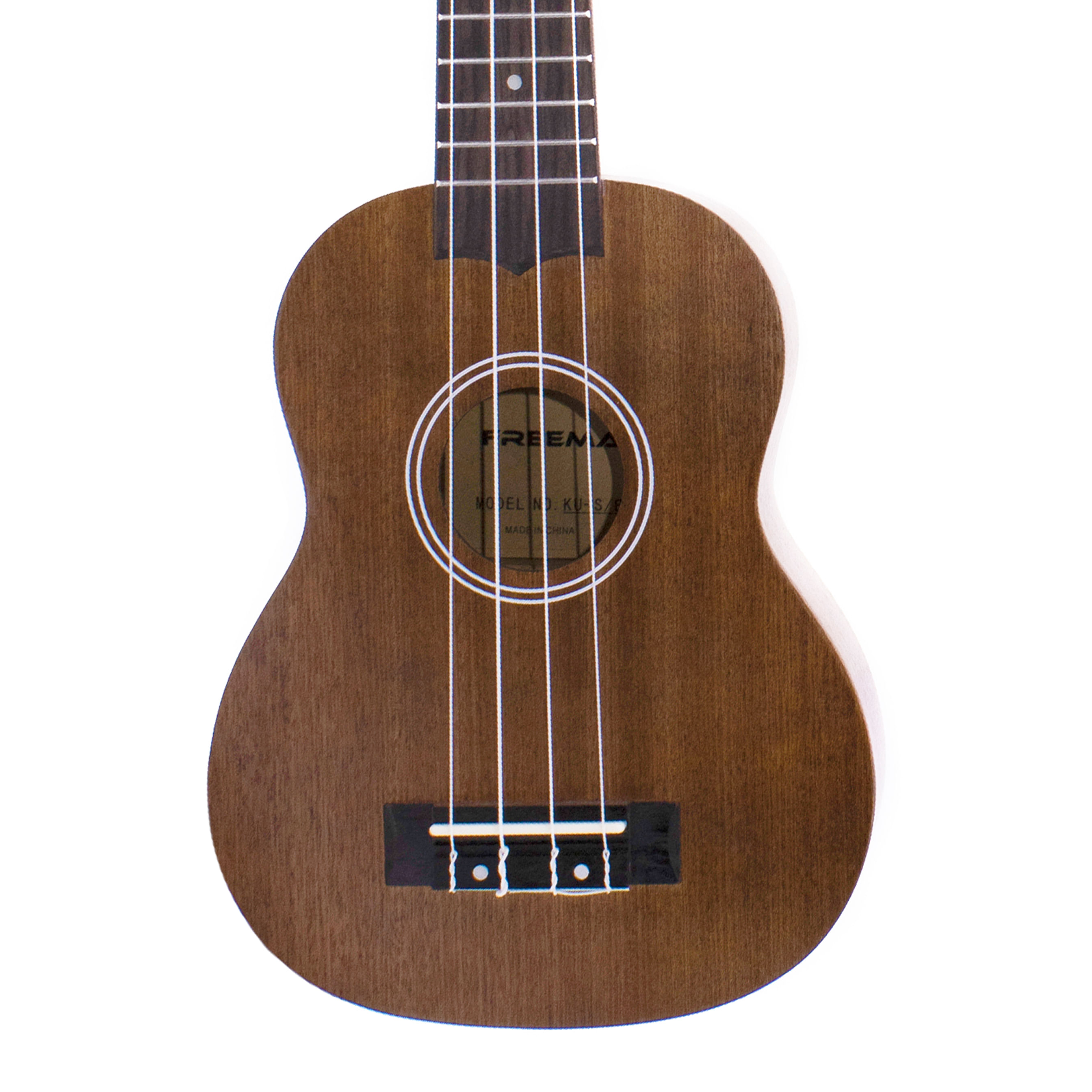 Pack Ukelele Soprano Freeman - color sapelly natural foto 5