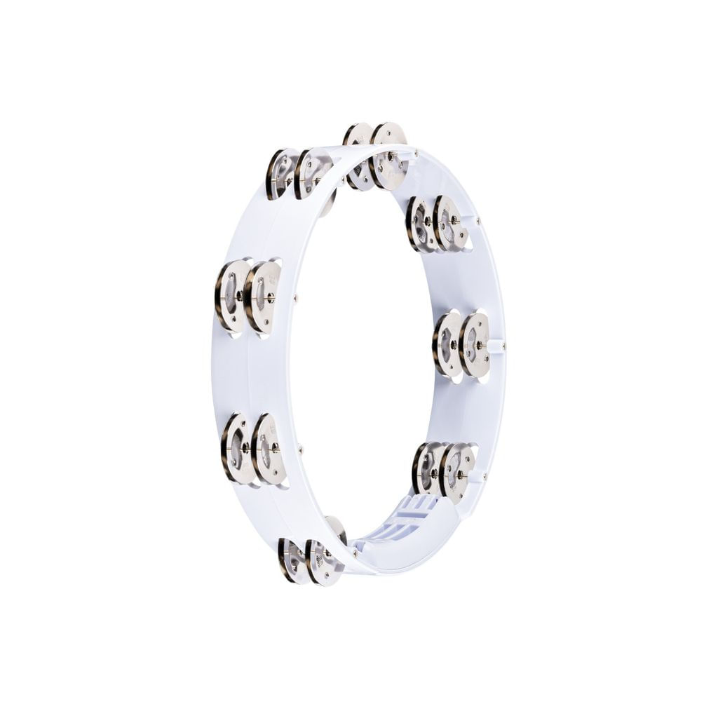 Pandero Meinl Headliner Tour 10" doble hilera HTT10WH - Blanco foto 3