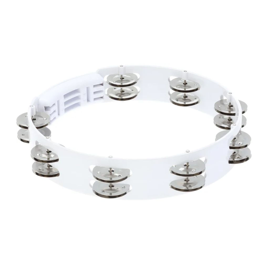 Pandero Meinl Headliner Tour 10" doble hilera HTT10WH - Blanco foto 4