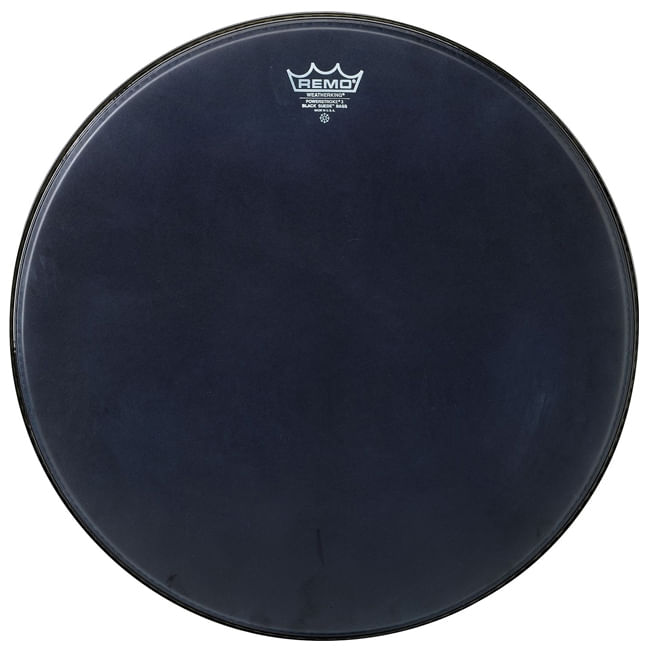 Parche Remo 20" Black Suede Powerstroke P3-1820-ES BK