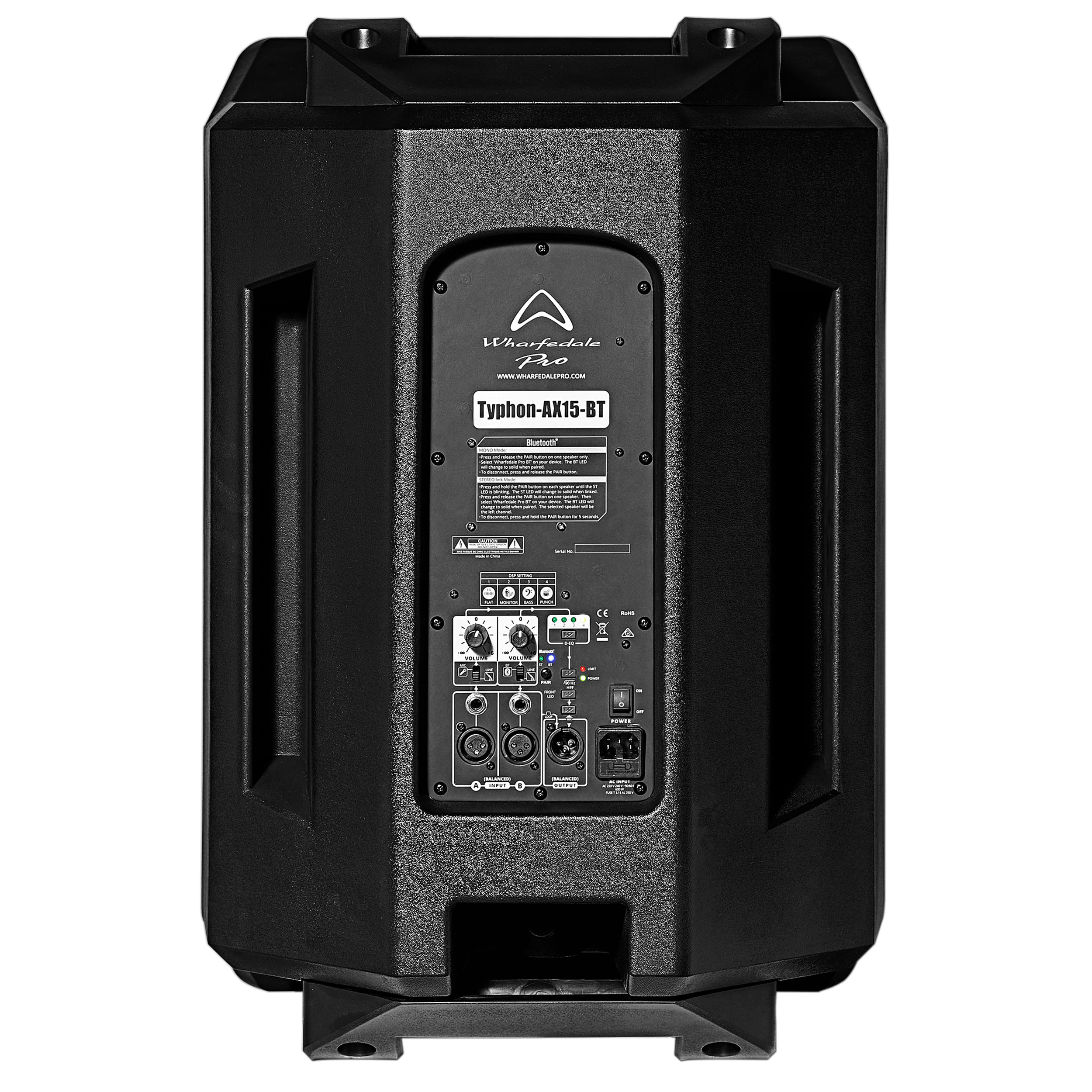 Parlante Activo Wharfedale TYPHON-AX15 15" Bluetooth - 770W foto 4