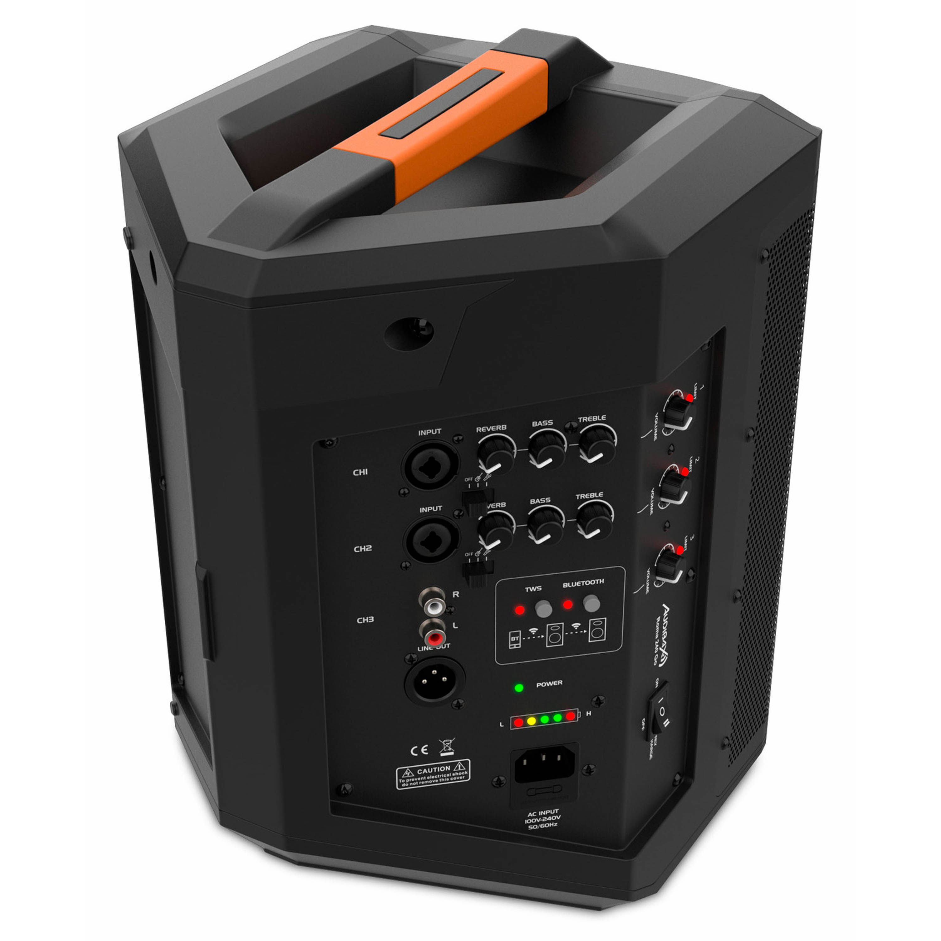 Parlante Bluetooth Audibax Roma 240 GO 120W RMS foto 5