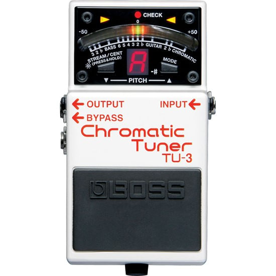 Pedal Boss TU-3 - Afinador Cromático