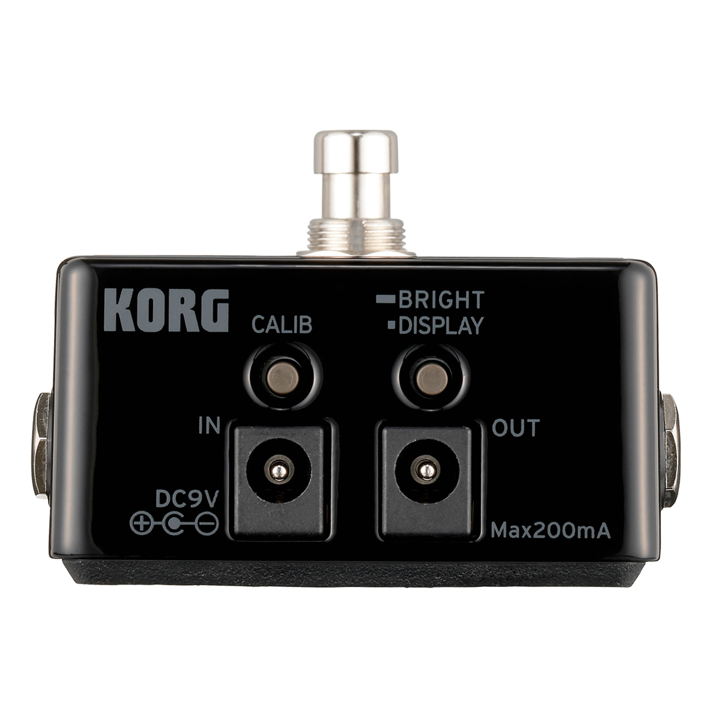 Pedal afinador cromático Korg pitchblack X foto 3