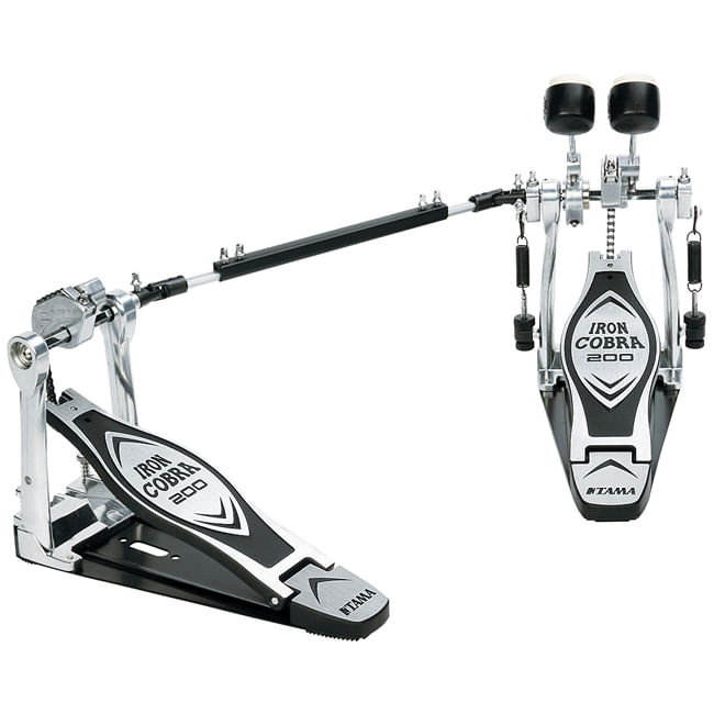 Pedal de bombo doble Tama HP200PTW Iron Cobra sin case