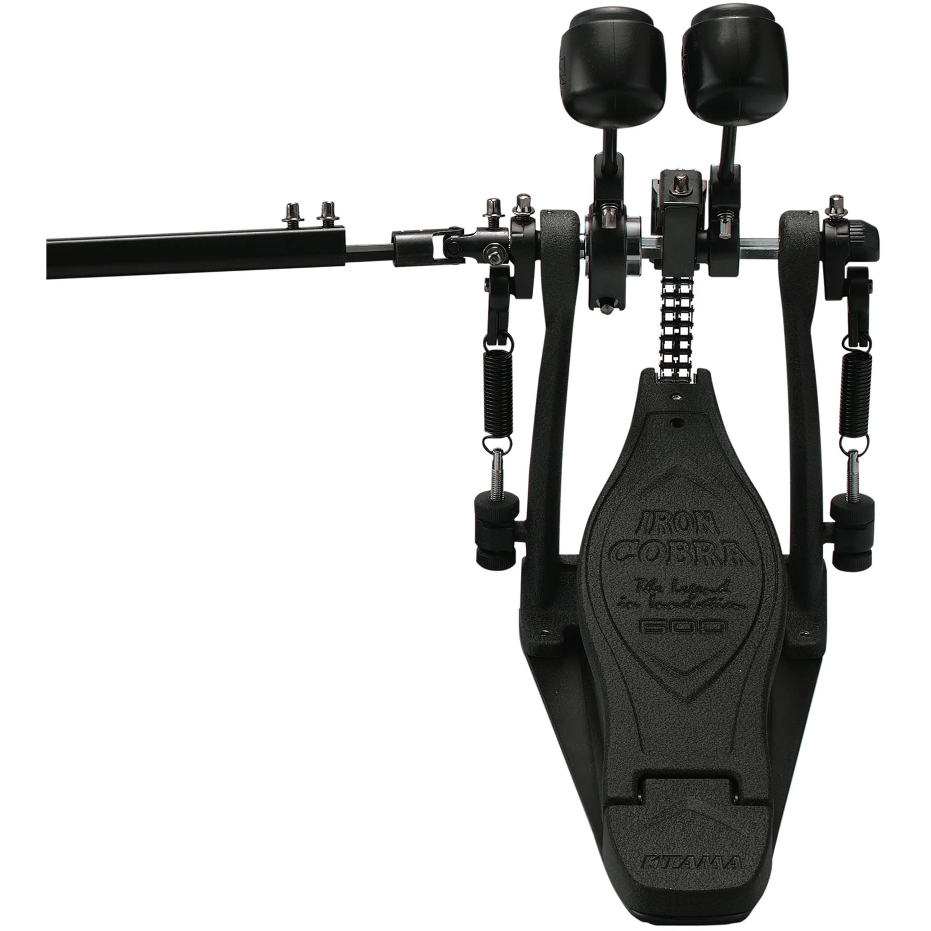 Pedal de bomo doble Tama HP600DTWMB Iron Cobra 600 Twin Dark Shadow Edition foto 3