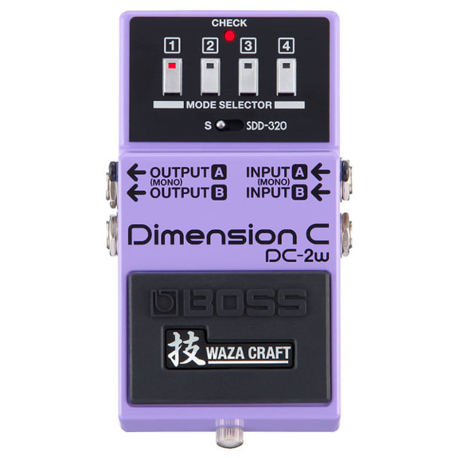 Pedal Boss DC-2W - Dimension C