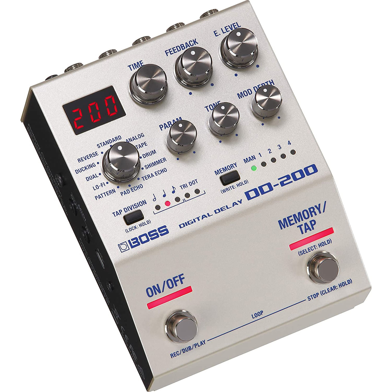 Pedal Boss DD-200 - Digital Delay foto 2