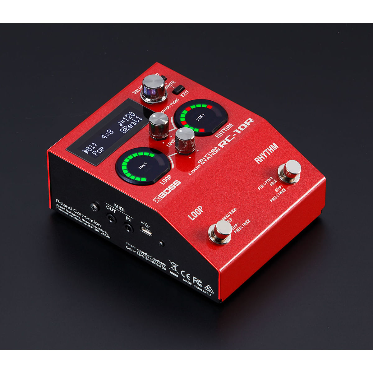 Pedal Boss RC-10R - Rhythm Loop Station foto 5