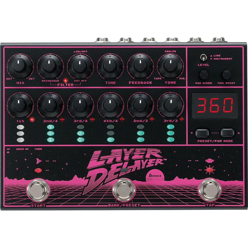 Pedal De Efecto Ibanez LD303 - Layer Delayer