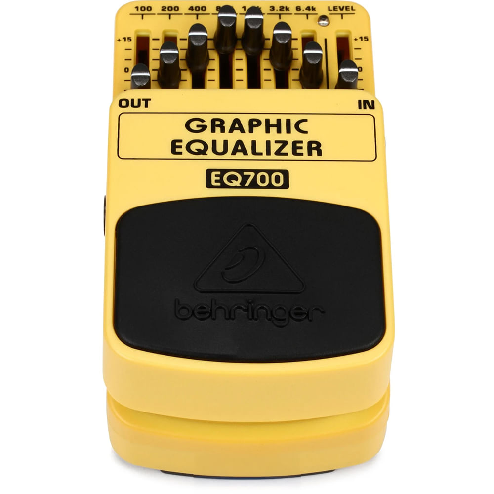 Pedal Ecualizador Gráfico Behringer EQ700 - 7 Bandas foto 5