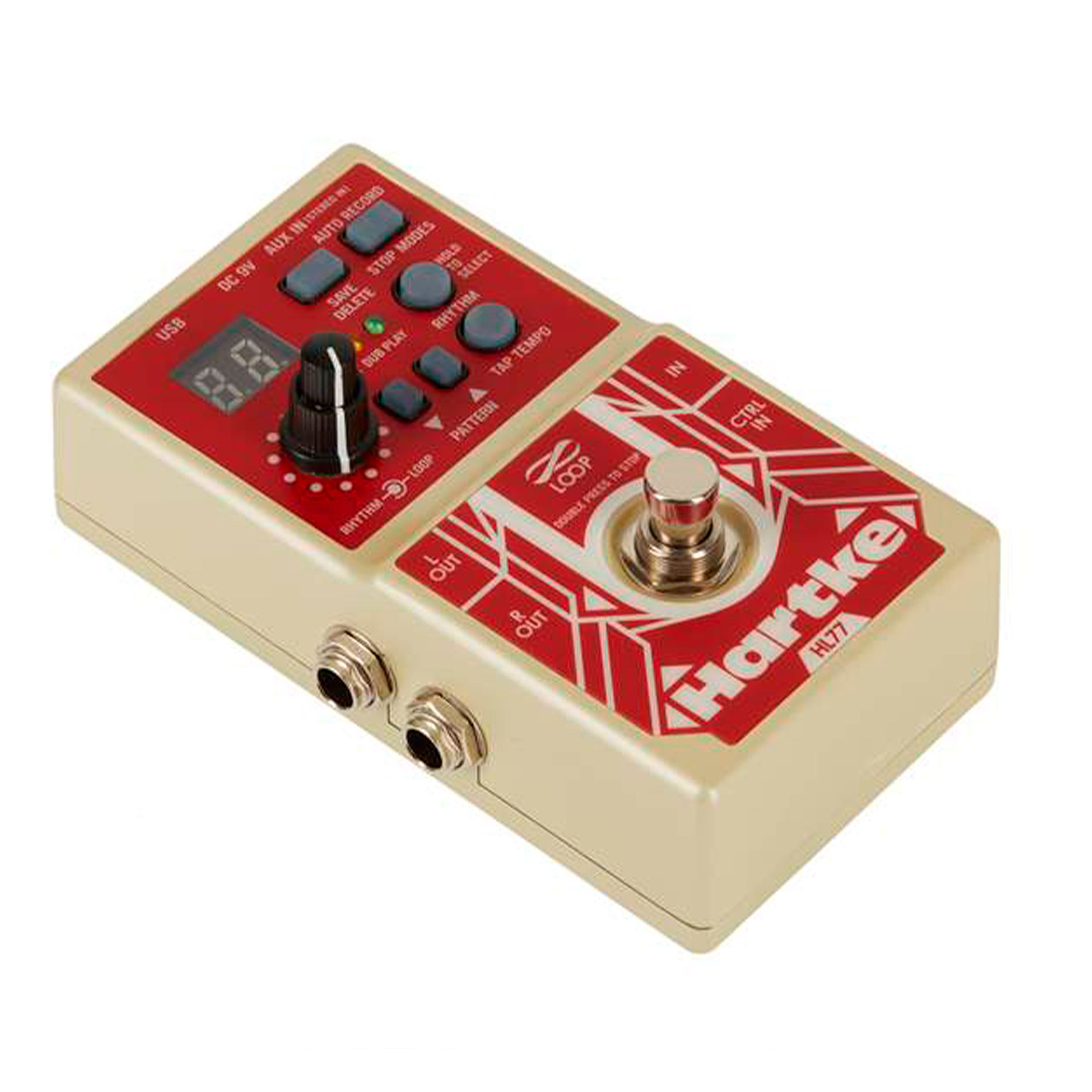 Pedal Efecto Bajo Looper Hartke HL77 foto 2