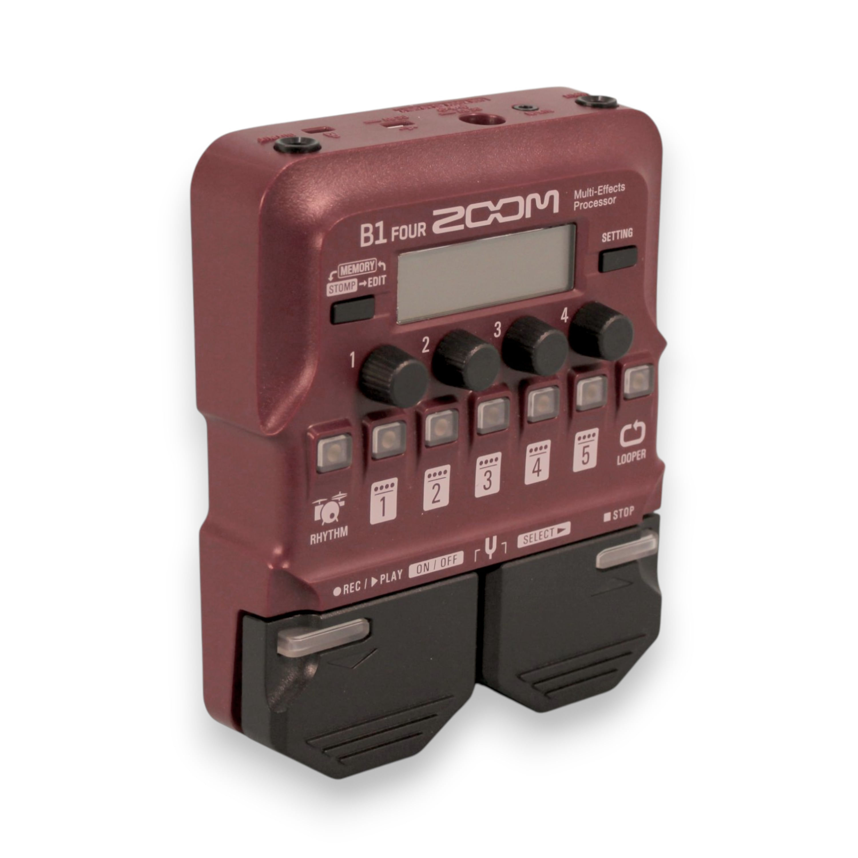 Pedalera multiefecto para bajo Zoom B1 FOUR foto 2