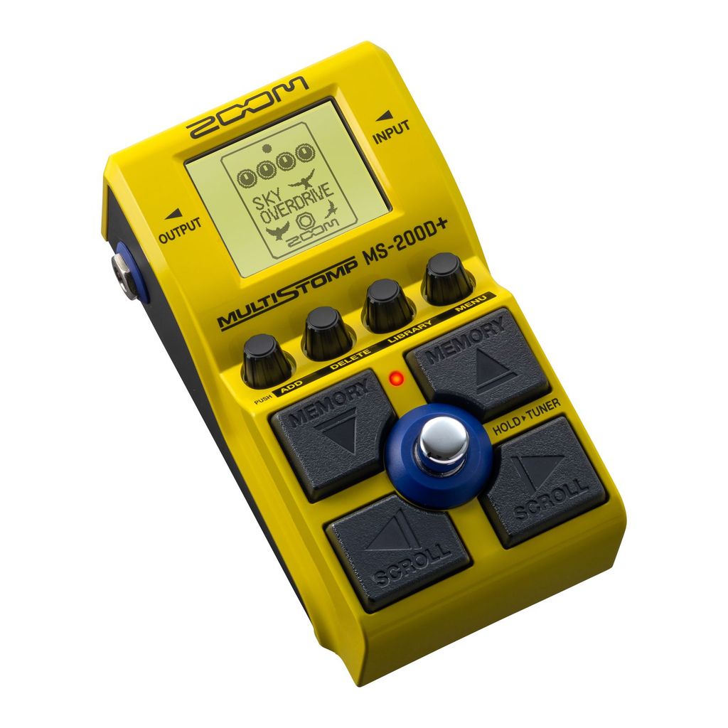 Pedal multiefecto Zoom Multistomp MS-200D+ Distortion foto 3