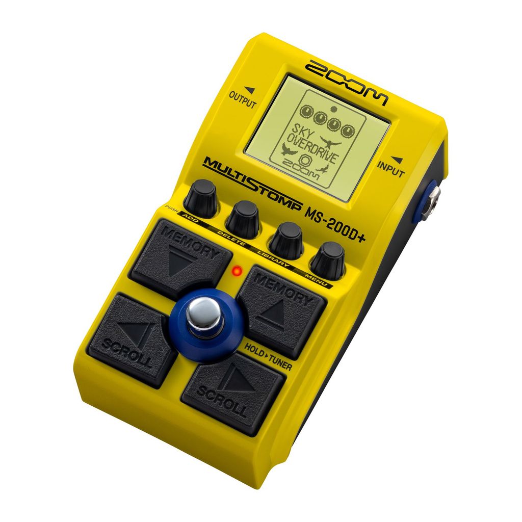 Pedal multiefecto Zoom Multistomp MS-200D+ Distortion foto 4