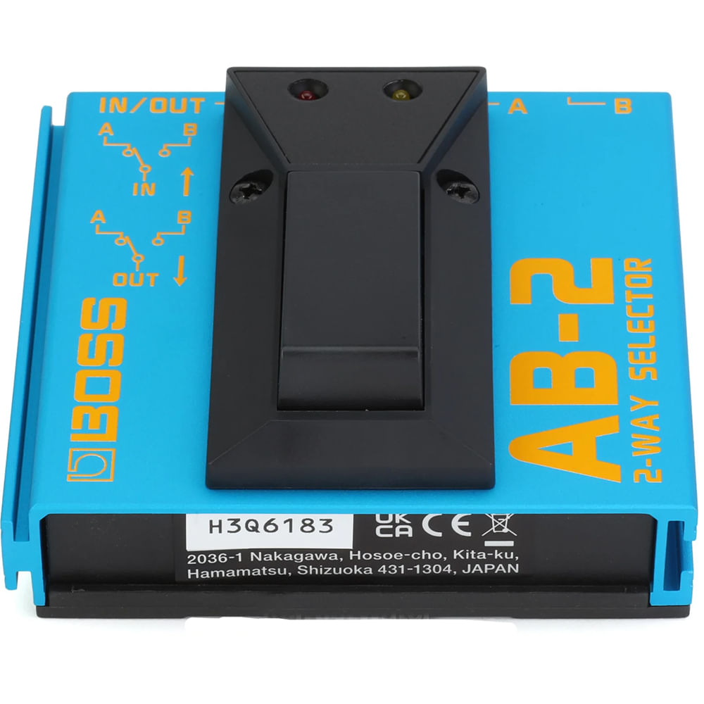 Pedal Selector Boss AB-2 - 2 vías foto 2