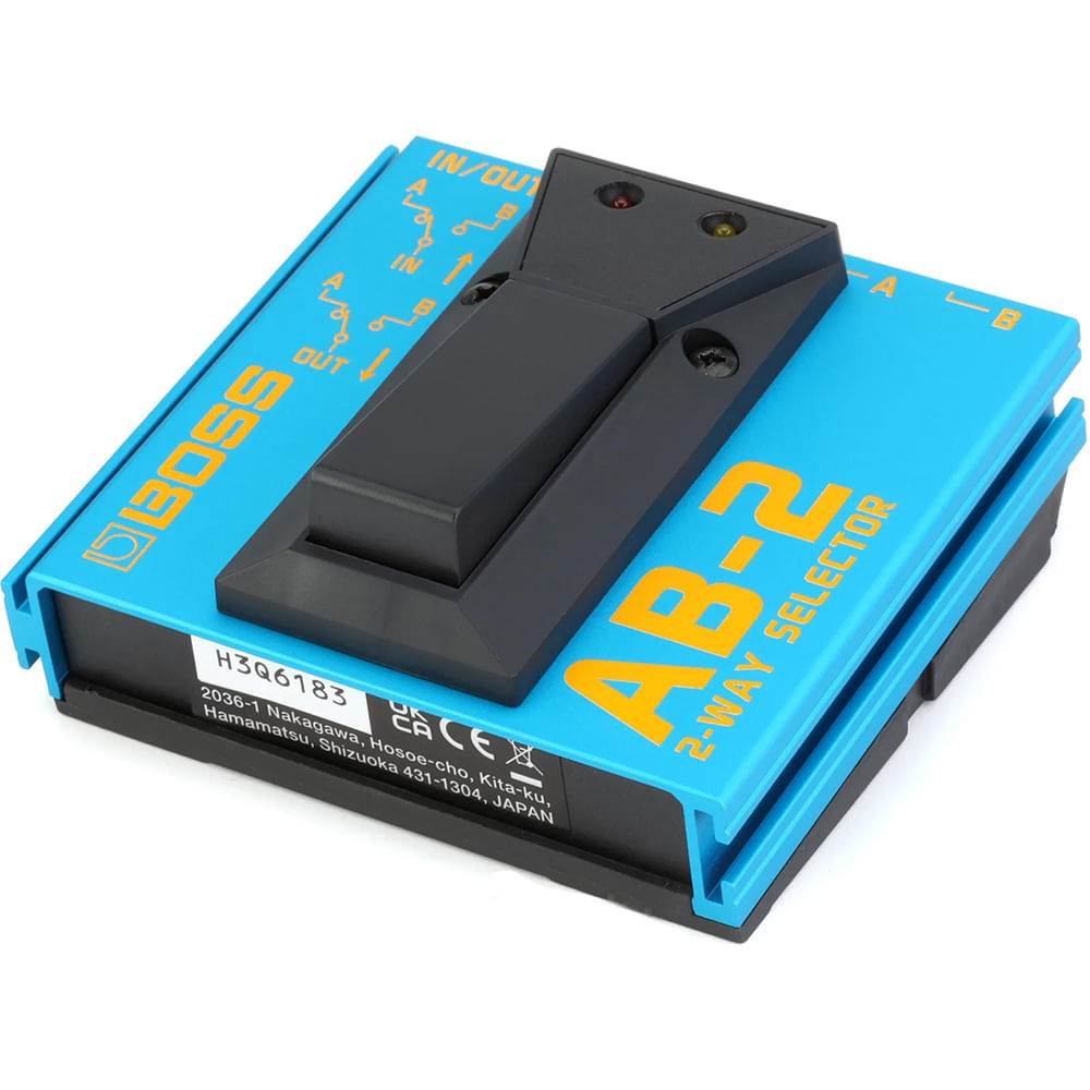 Pedal Selector Boss AB-2 - 2 vías foto 3