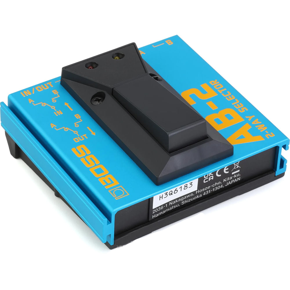 Pedal Selector Boss AB-2 - 2 vías foto 4