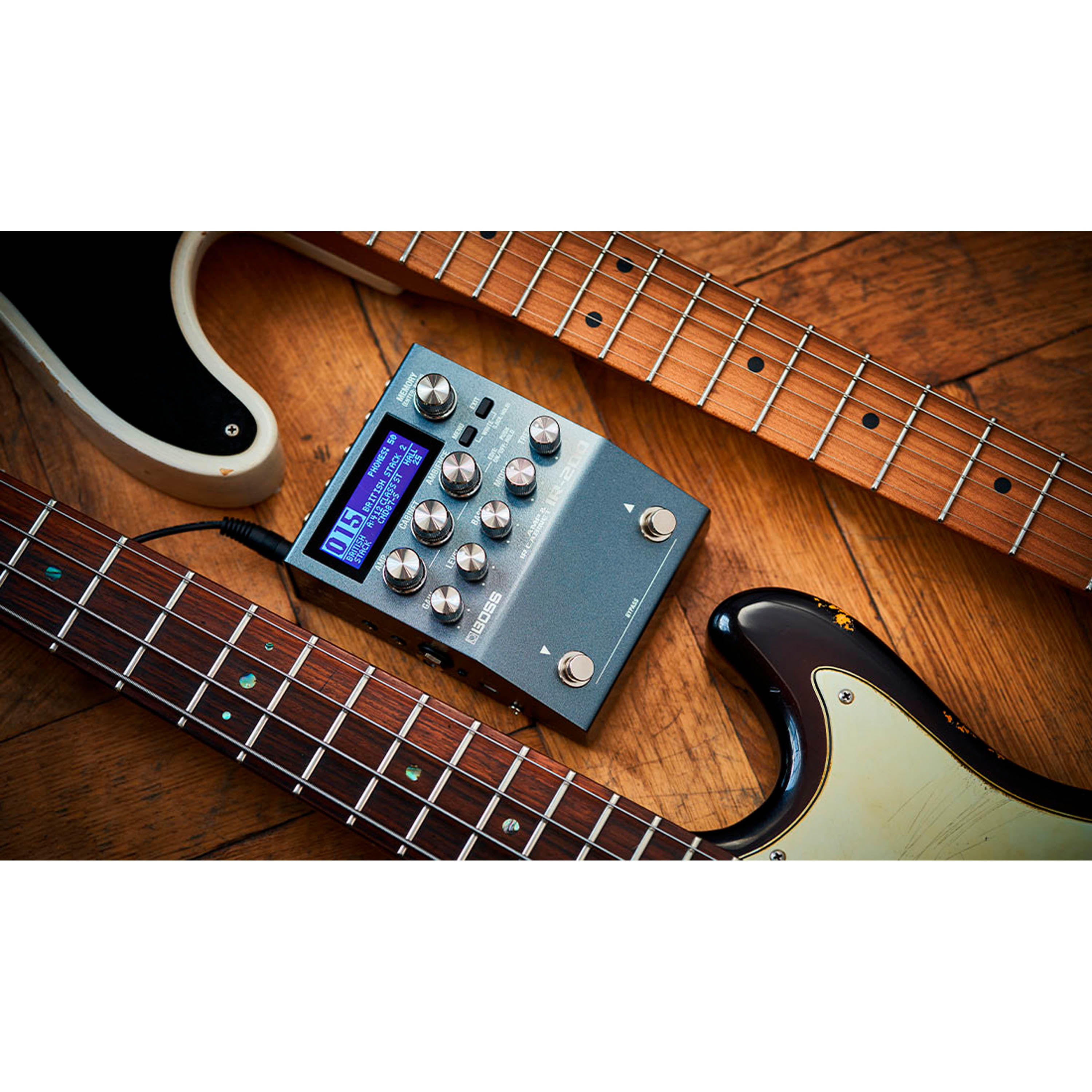 Pedal simulador de gabinete y cabezal IR Boss IR-200 foto 5