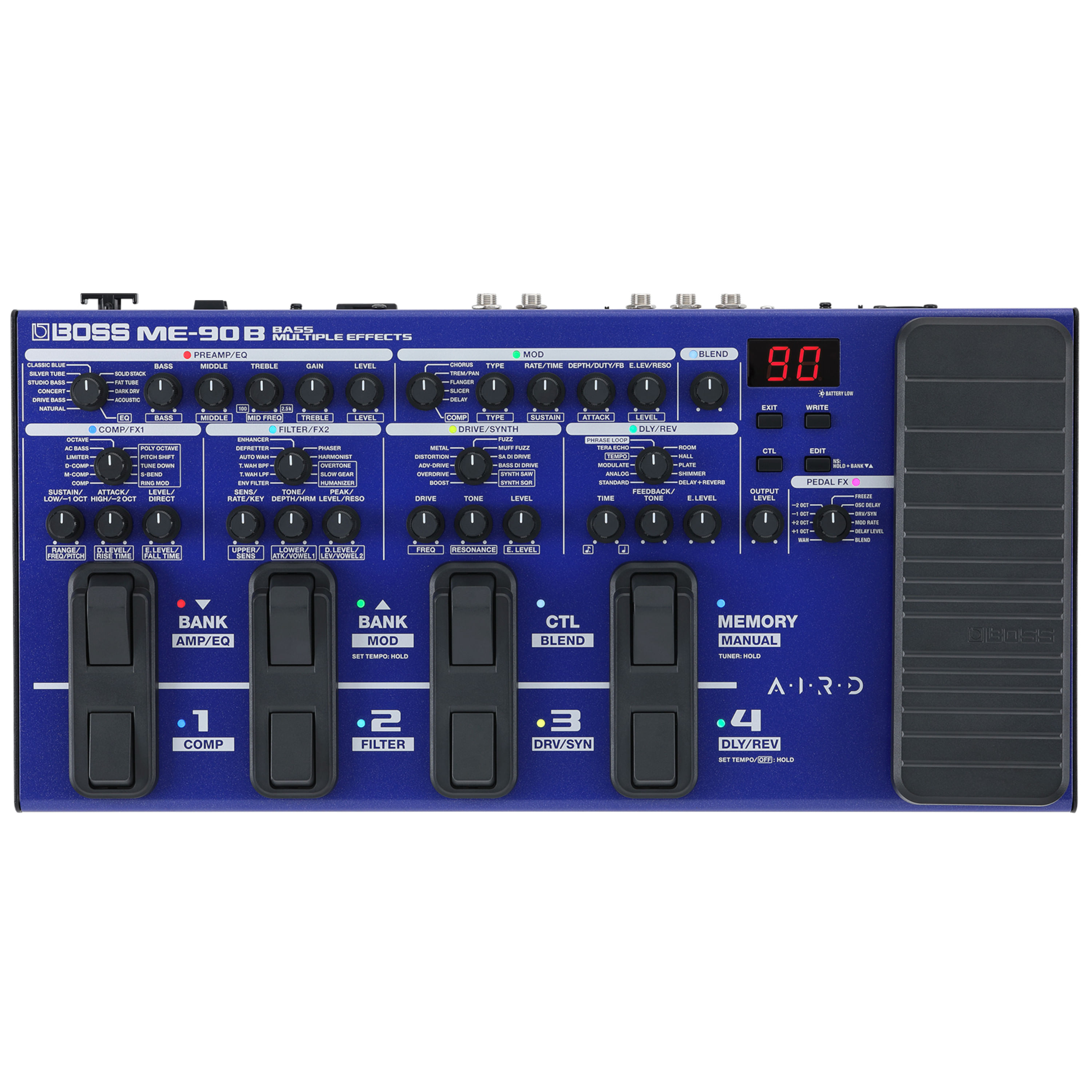 Pedalera multiefecto Boss ME 90B