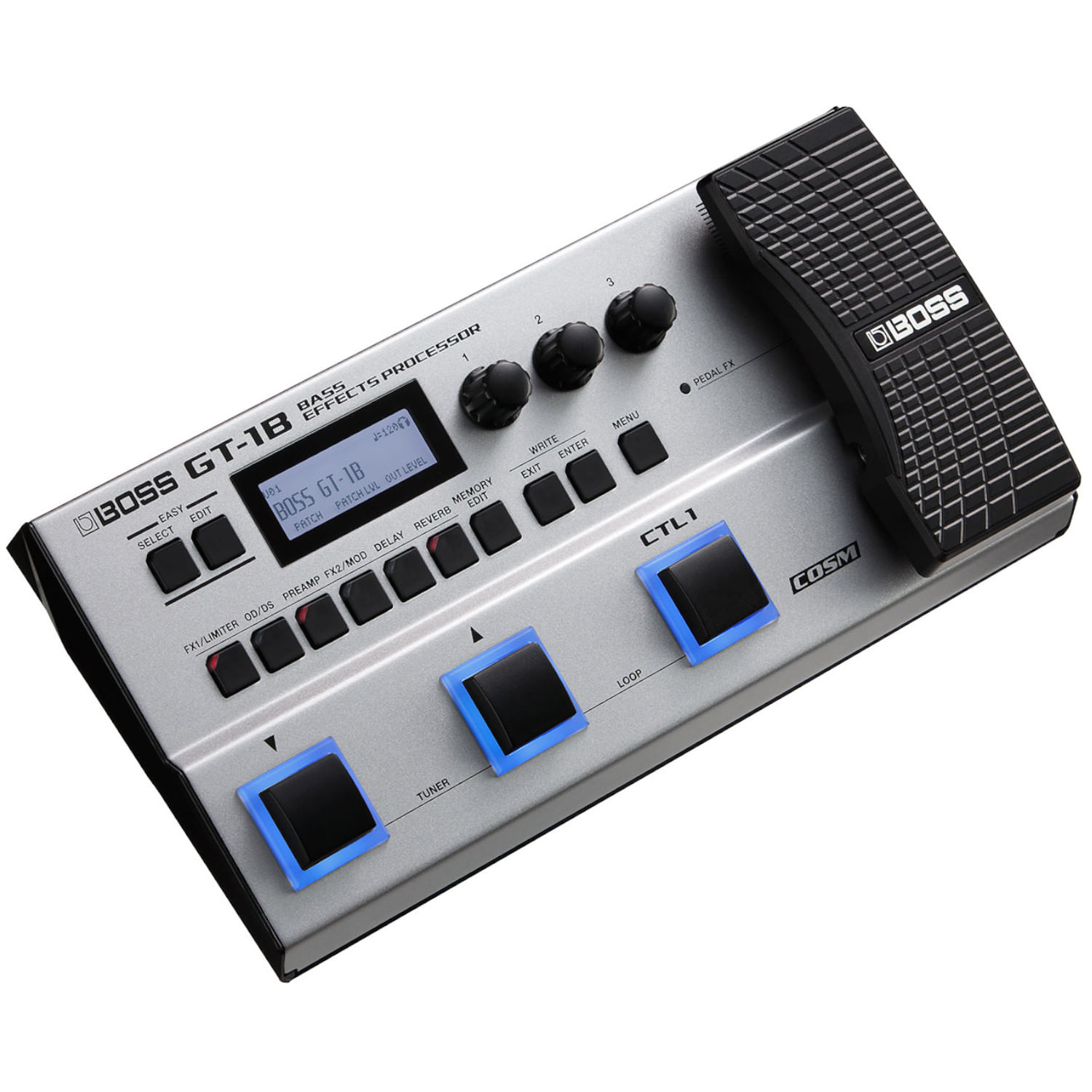 Pedalera multiefecto para bajo Boss GT-1B
