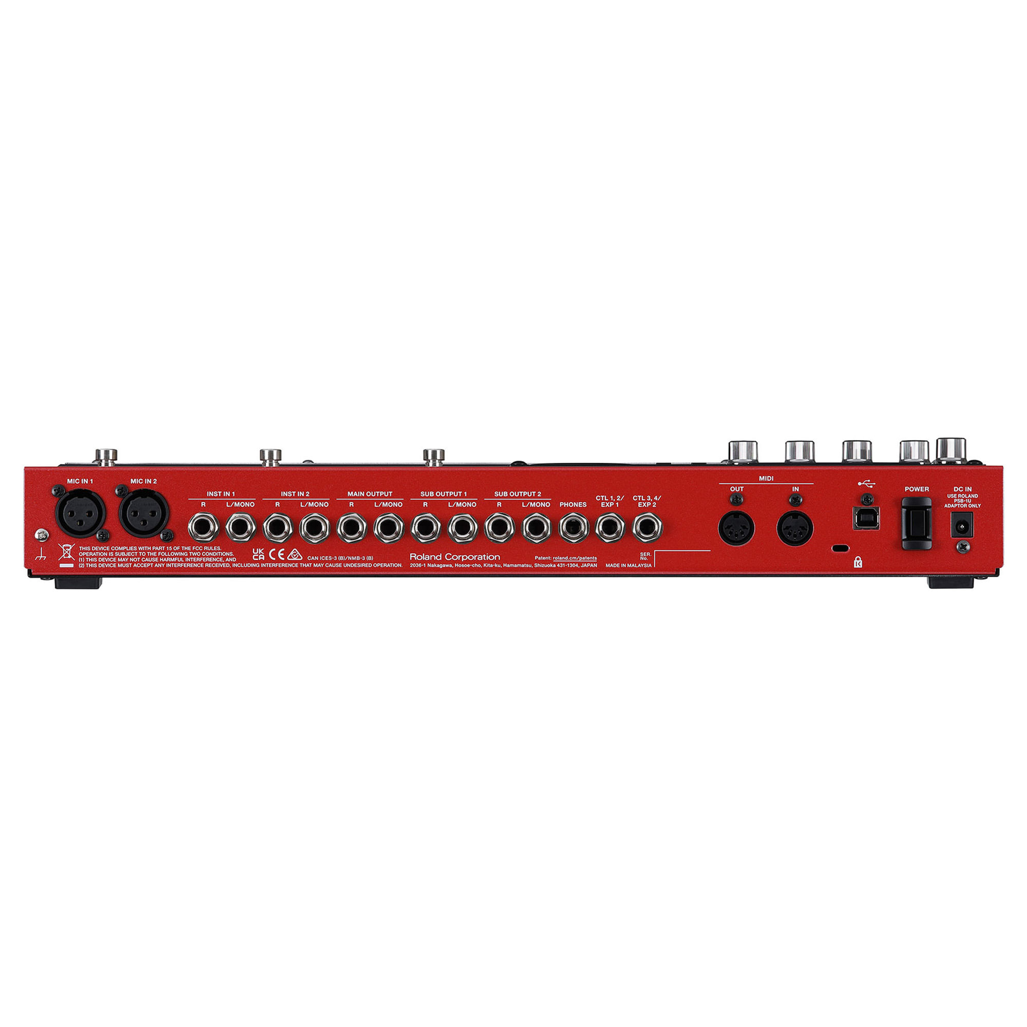 Pedalera multiefecto Boss RC-600 - Loop Station foto 3