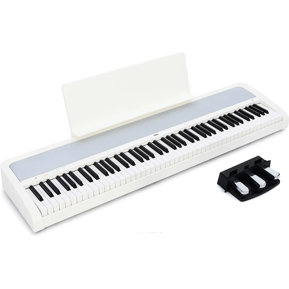 Piano Digital Con Soporte Korg B2+ SP - Blanco foto 4