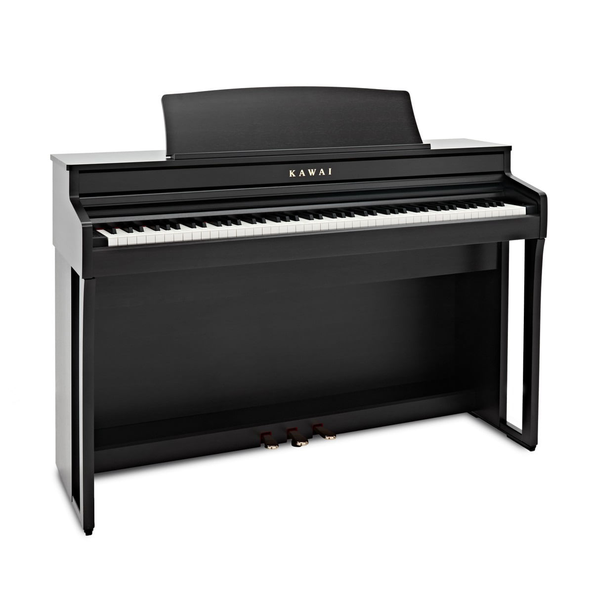 Piano digital Kawai CA49 negro satinado con sillin foto 2