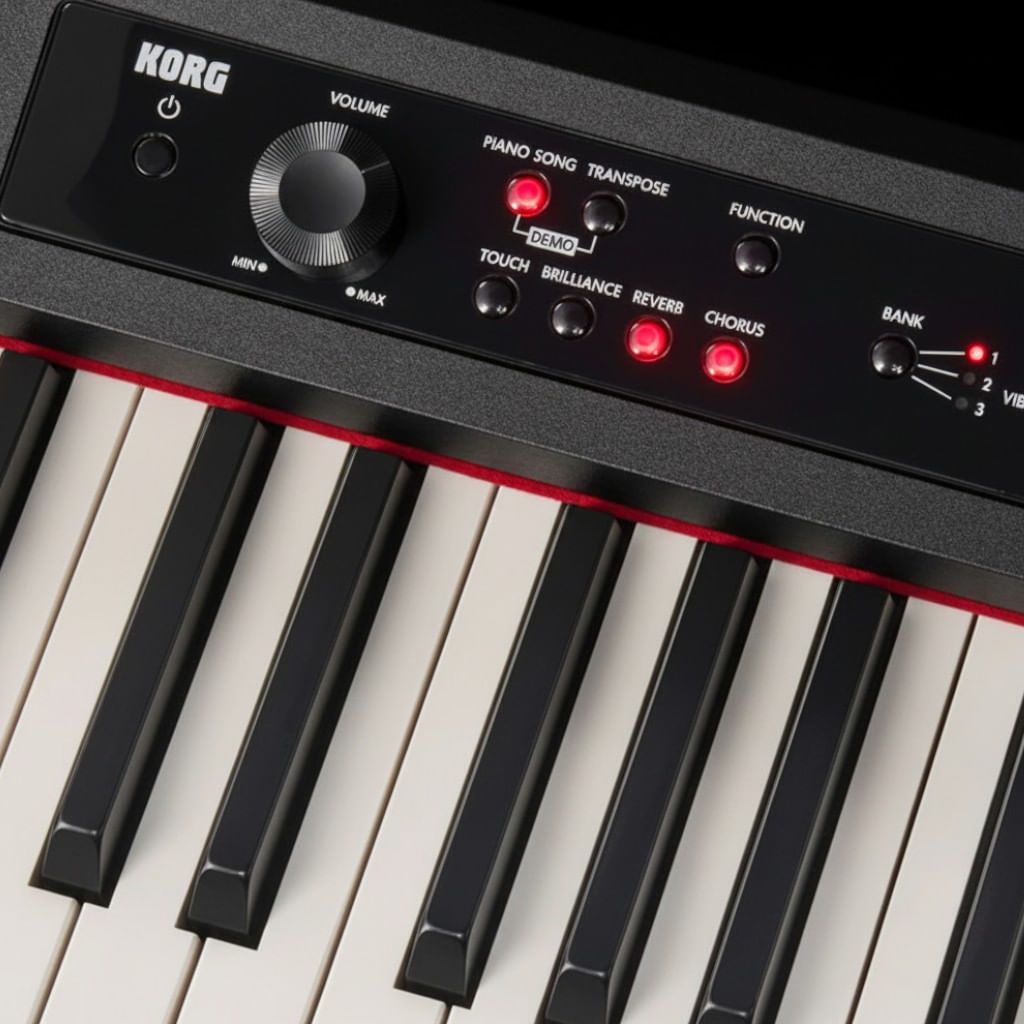 Piano digital Korg LP-380 U - Negro foto 5