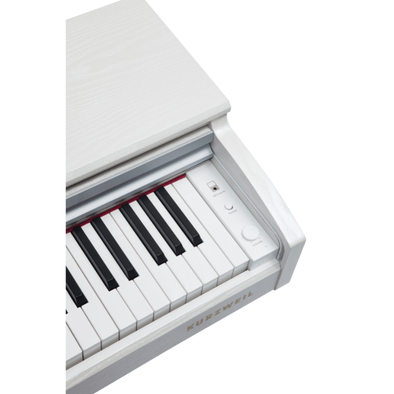 Piano digital Kurzweil M210 color blanco - incluye sillín foto 4