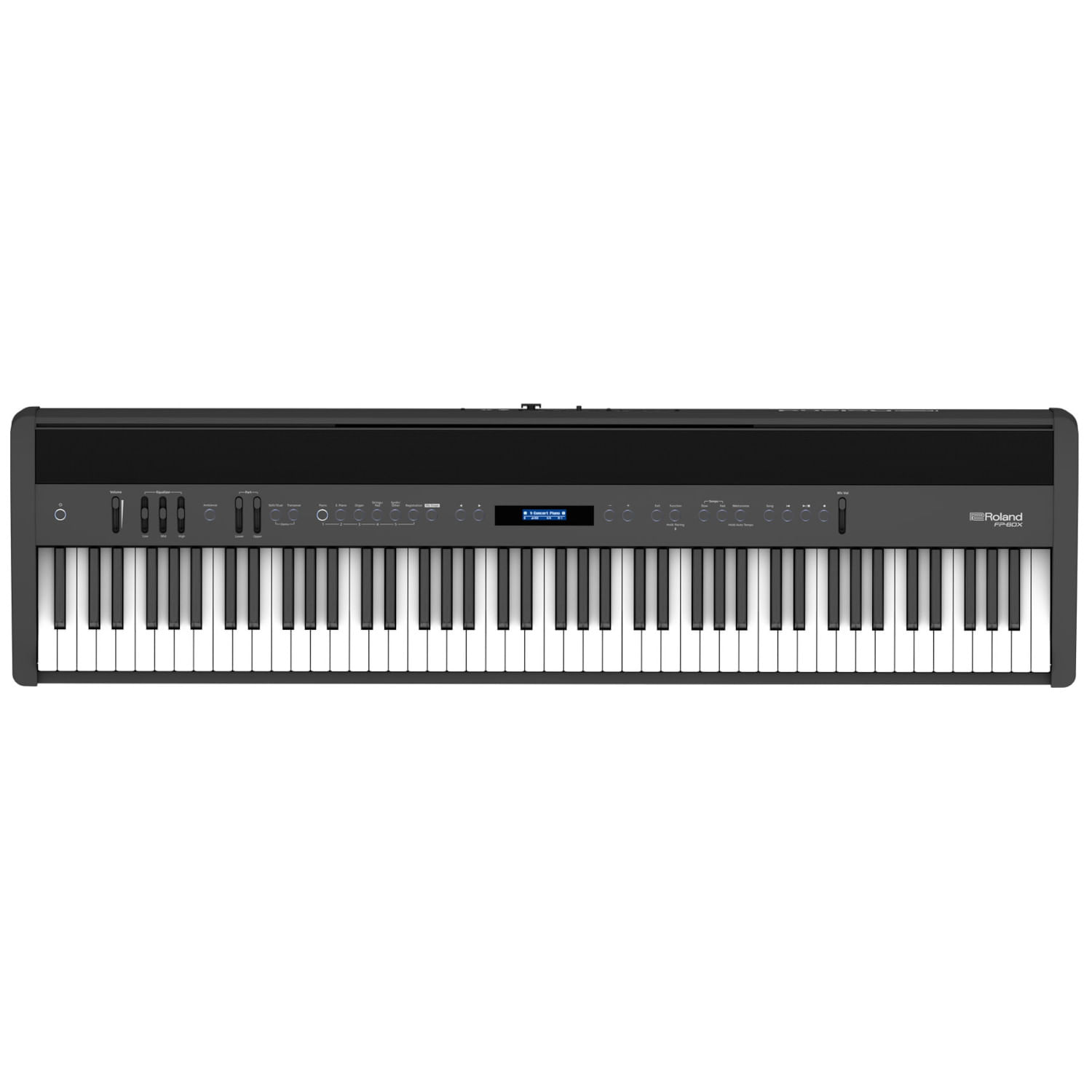 Piano Digital Roland FP-60X - Negro foto 3