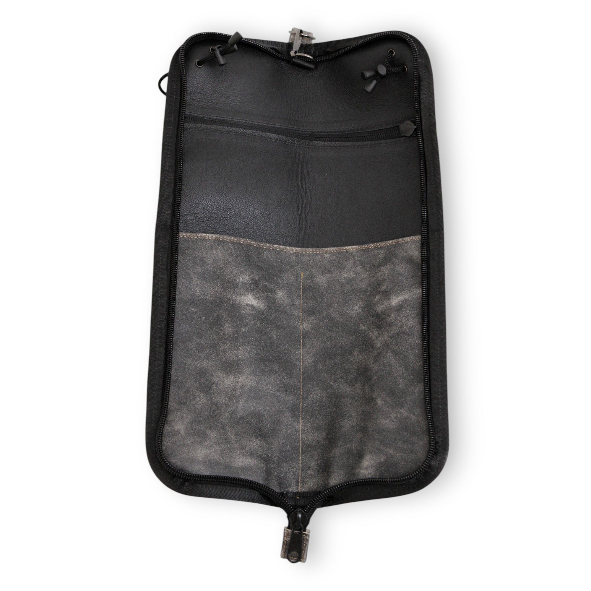 Porta baquetas de cuero Raven Straps gris foto 2