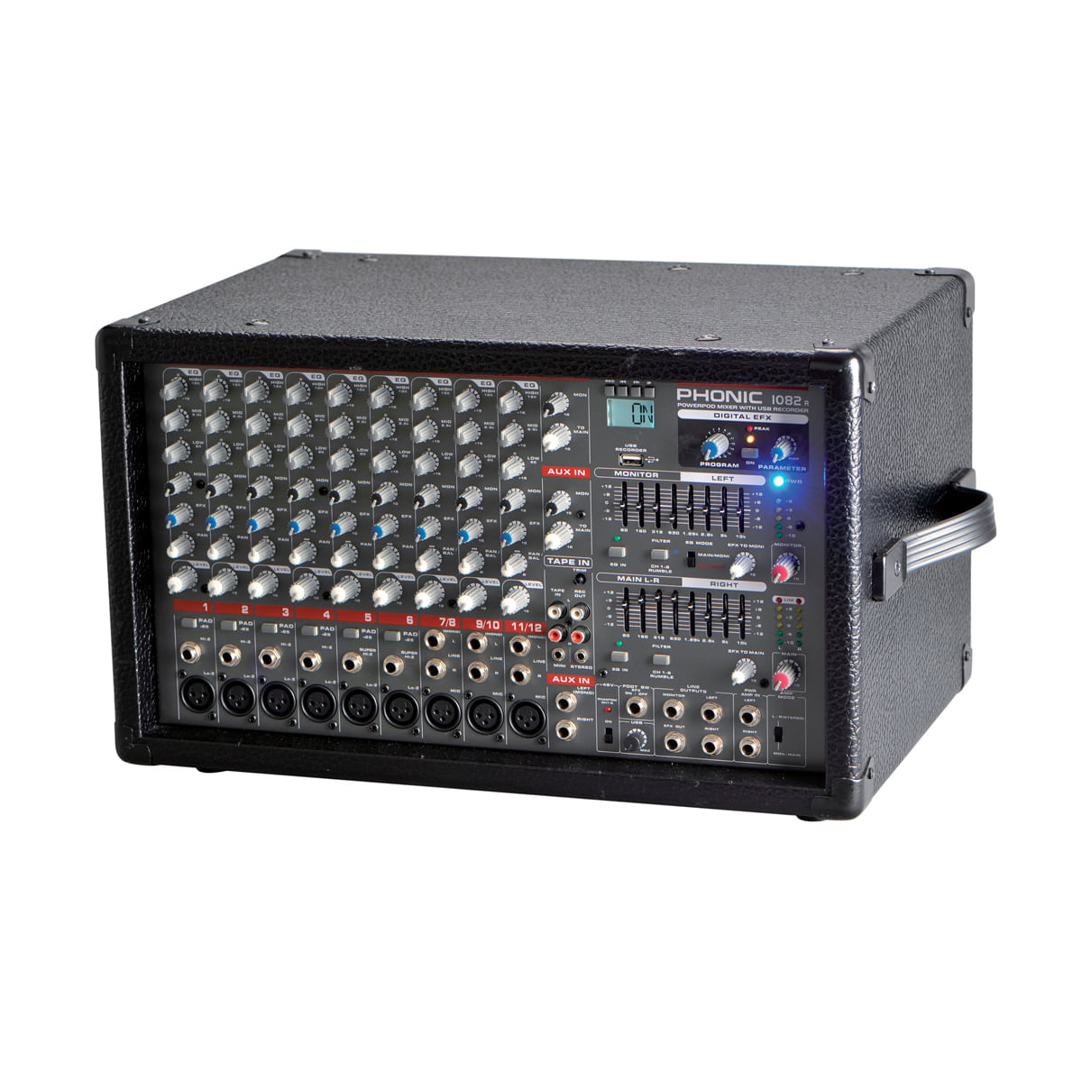 Power Mixer 1082R Phonic foto 2