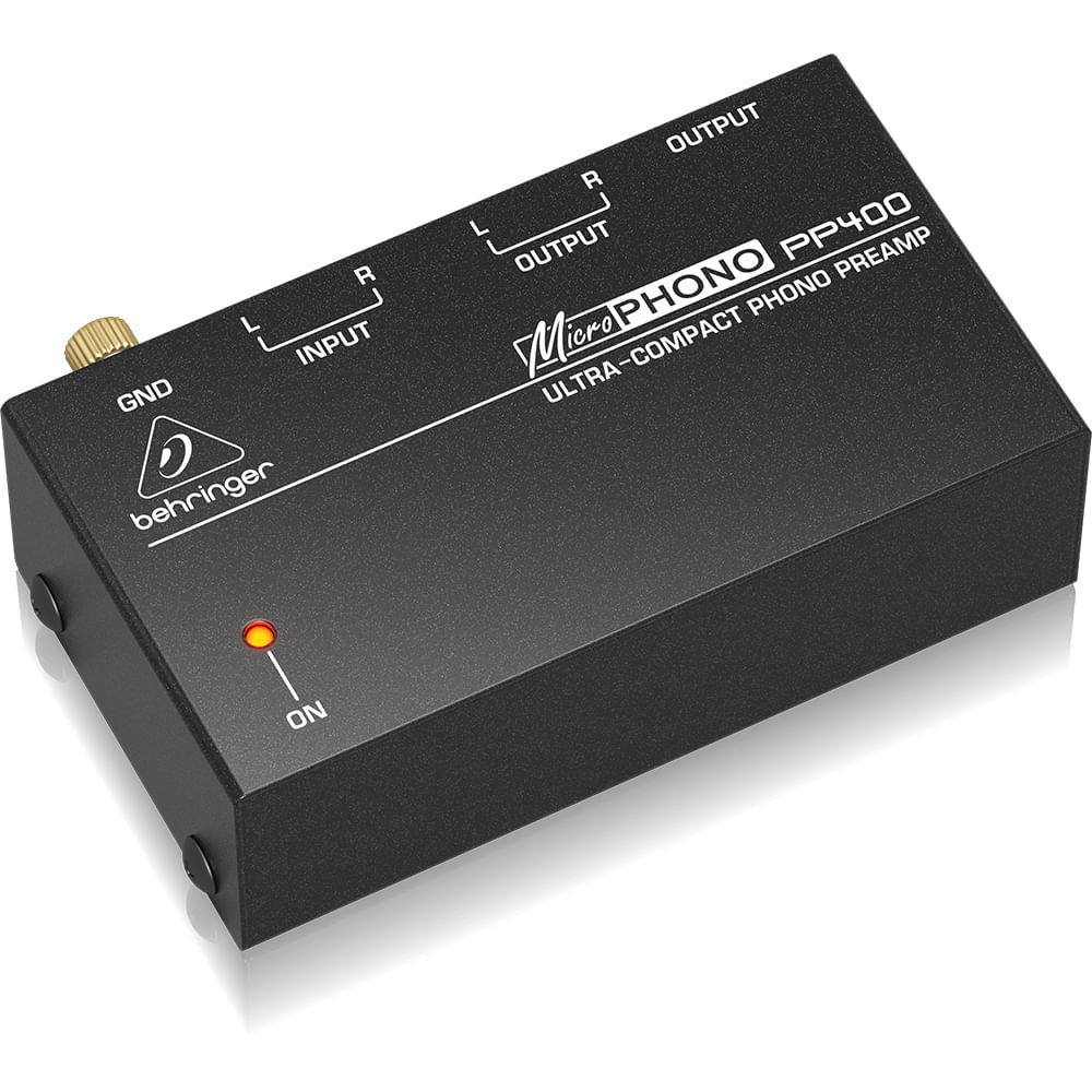 Pre-amplificador Para Tornamesas Behringer PP400 foto 3