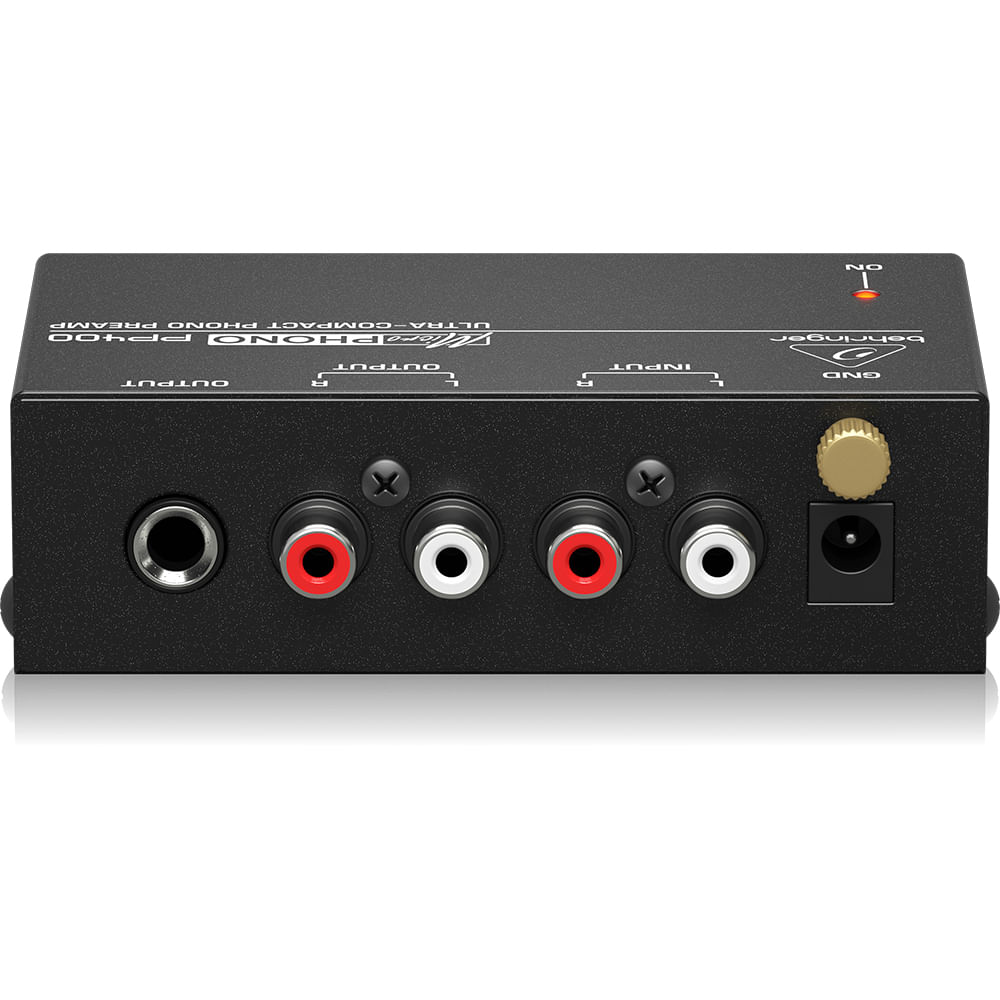 Pre-amplificador Para Tornamesas Behringer PP400 foto 4