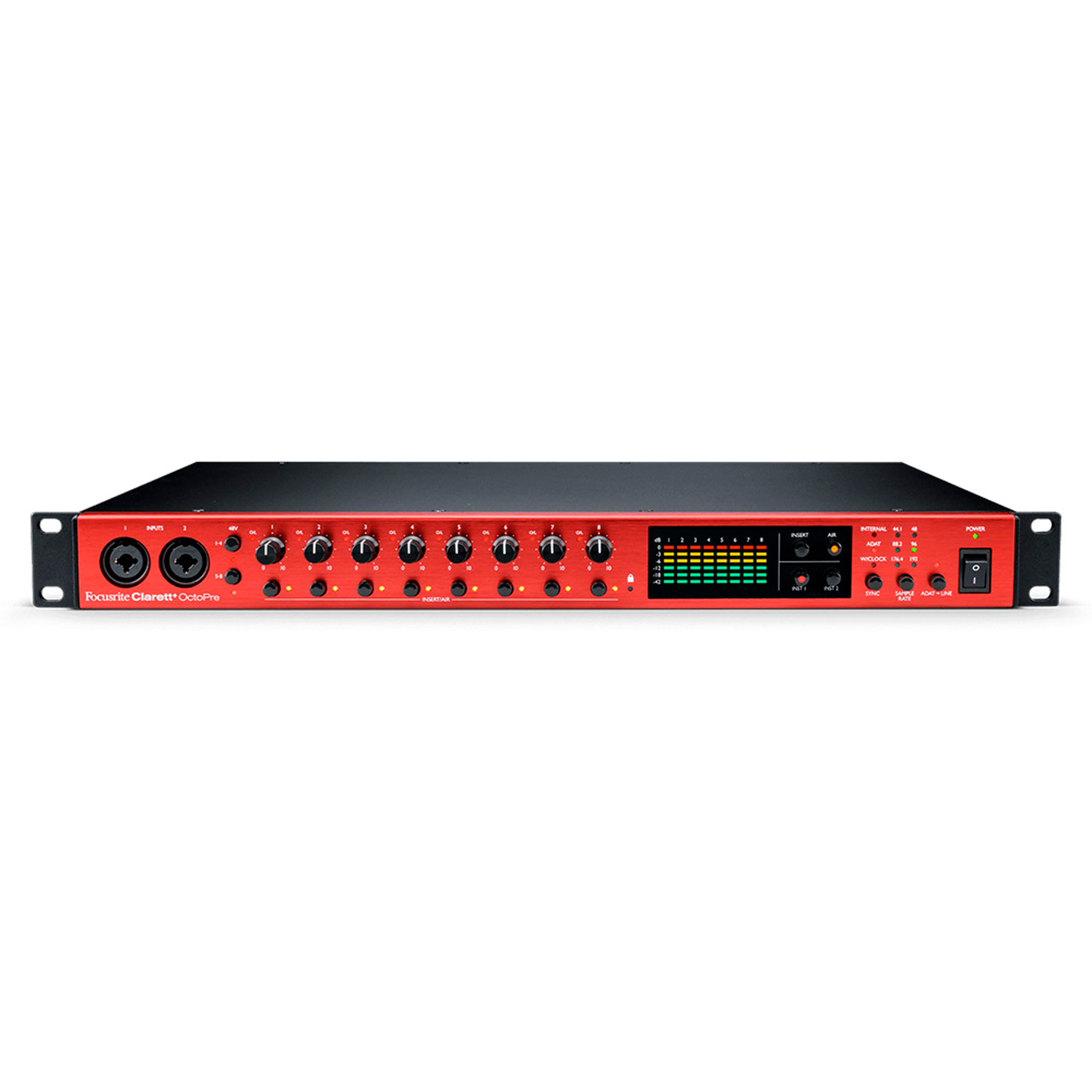 Preamplificador Focusrite Clarett+ Octopre foto 2