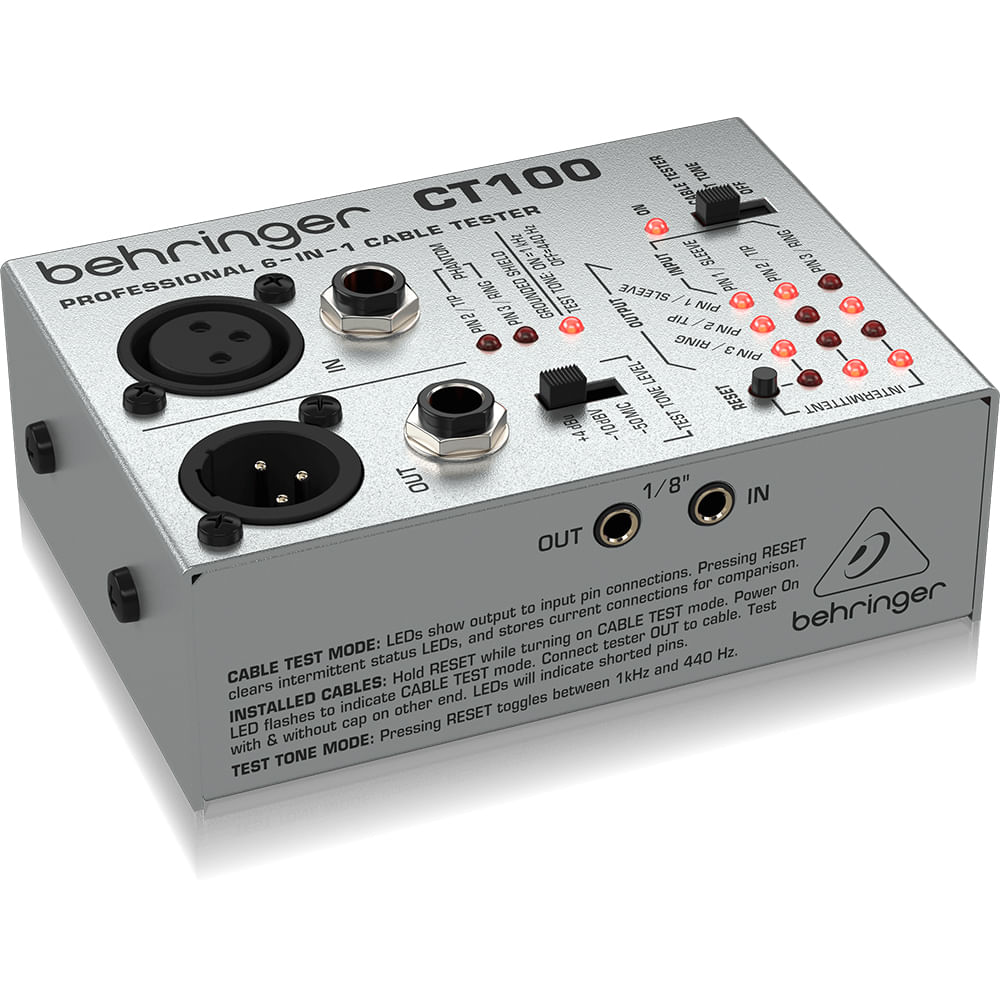 Probador De Cables Behringer CT100 foto 4
