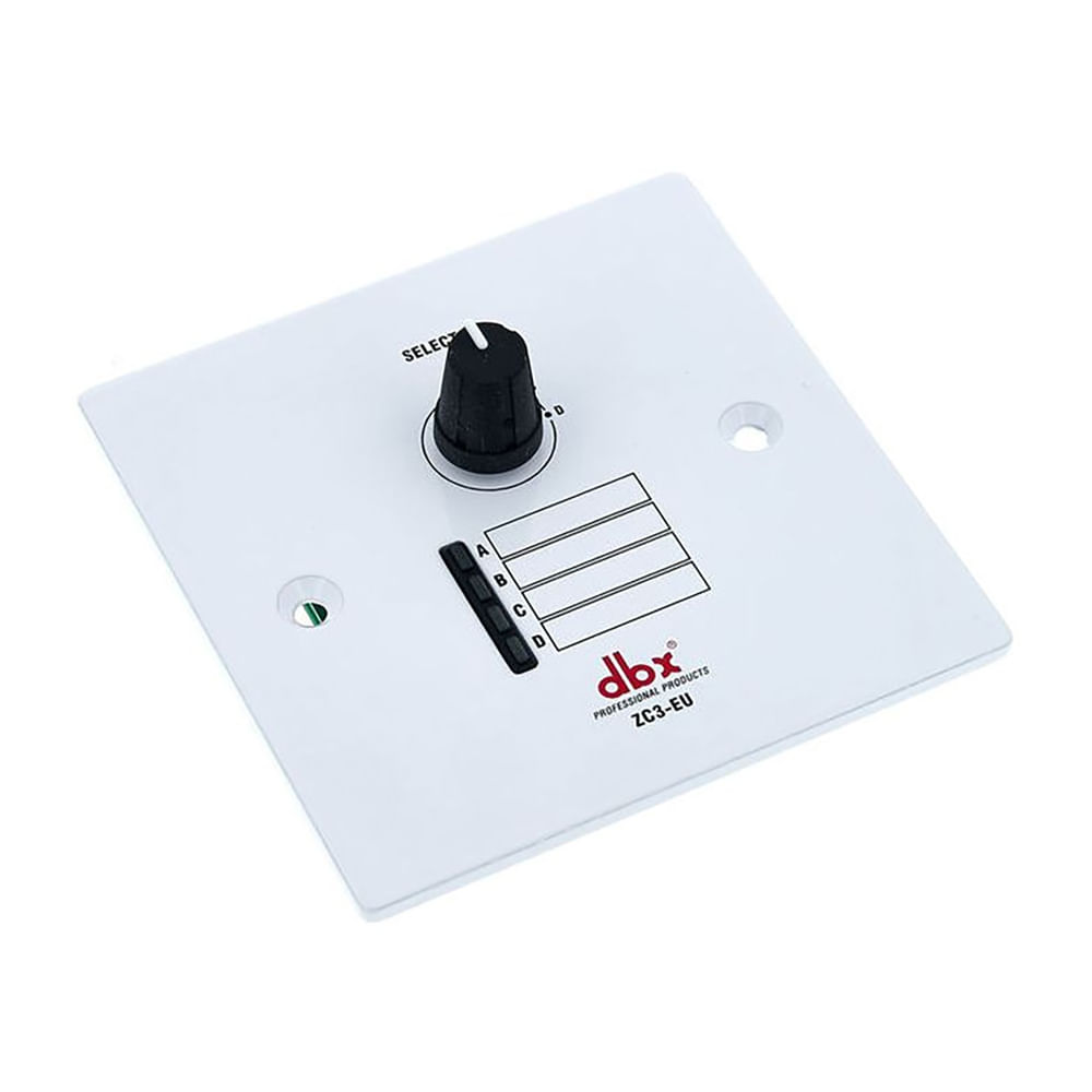 Selector De Pared Para Zonas De Audio DBX ZC-3 foto 3