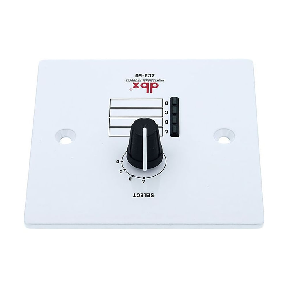Selector De Pared Para Zonas De Audio DBX ZC-3 foto 4