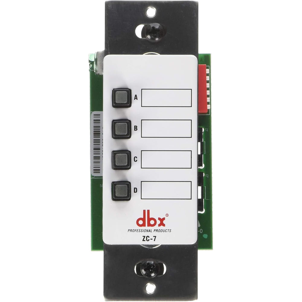 Selector De Pared Para Zonas De Audio DBX ZC-7 foto 2