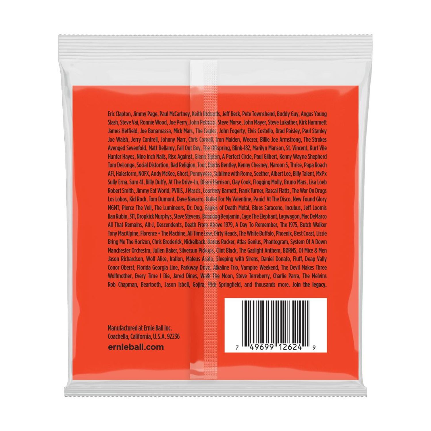 Set 8 cuerdas para guitarra eléctrica Ernie Ball 9-80 Skinny Top Heavy Bottom Slinky String  P02624 foto 2