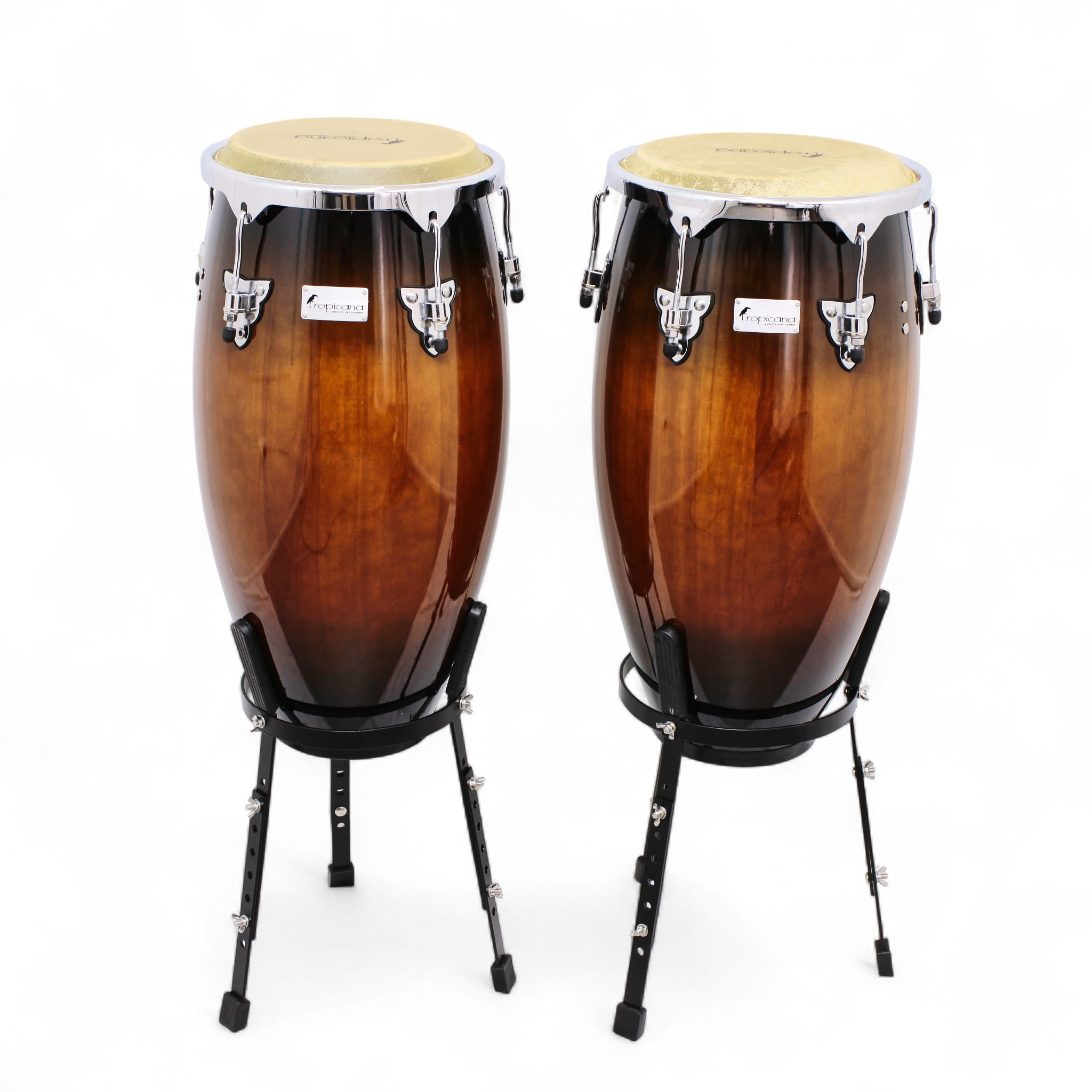 Set de congas Tropicana 11" - 11 3/4" con stand COC700ZBL-BSG foto 2