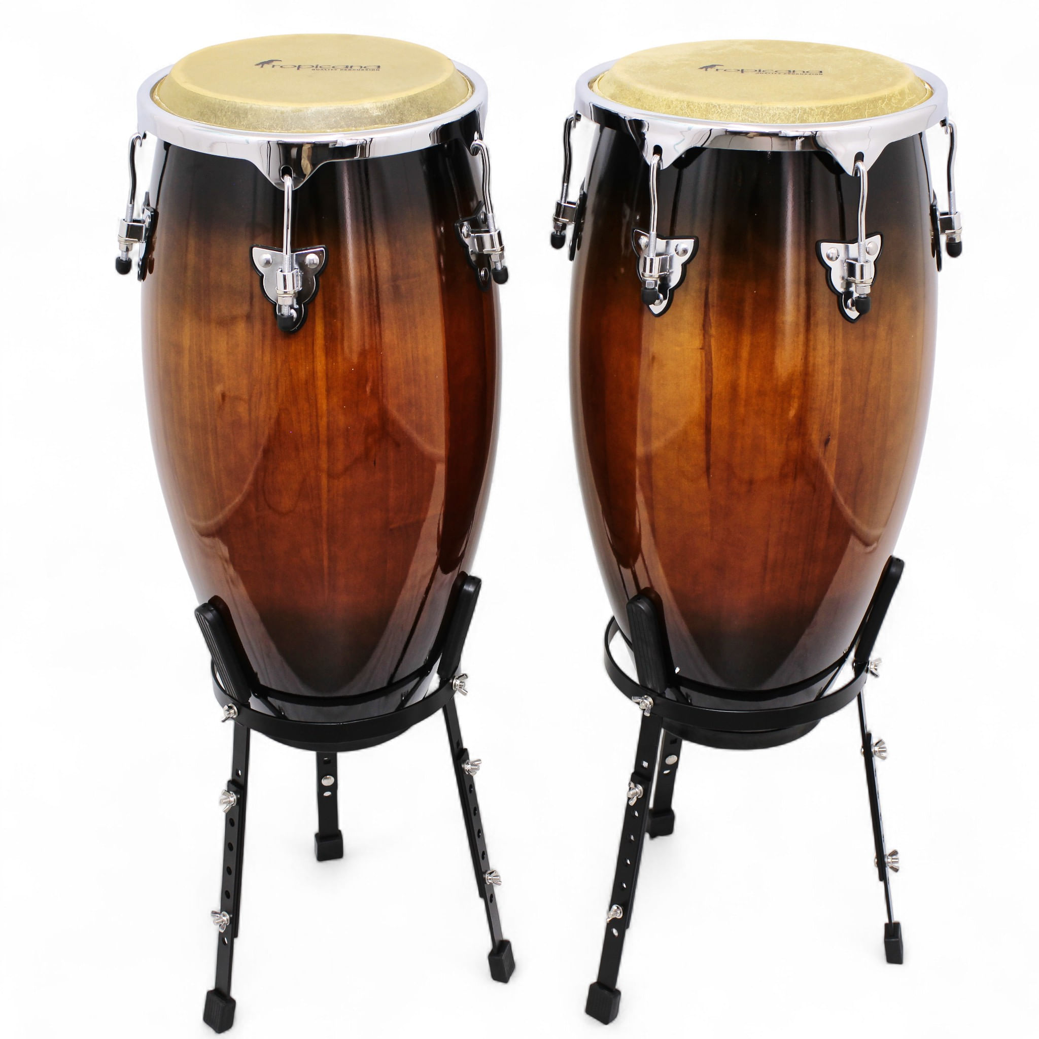 Set de congas Tropicana 11" - 11 3/4" con stand COC700ZBL-BSG foto 3