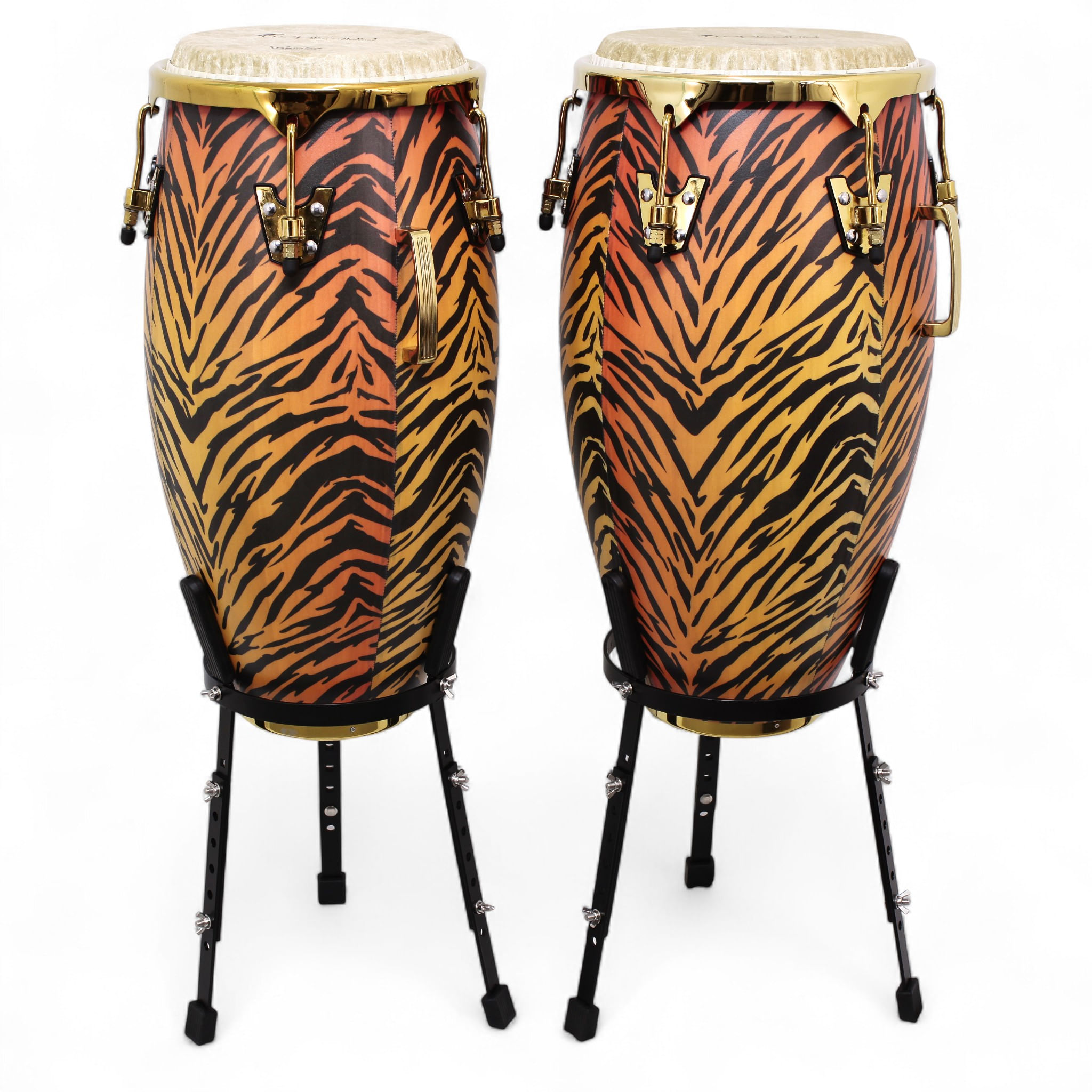 Set de congas Tropicana 11" - 11 3/4" Fiberskin con stand CRG852CT