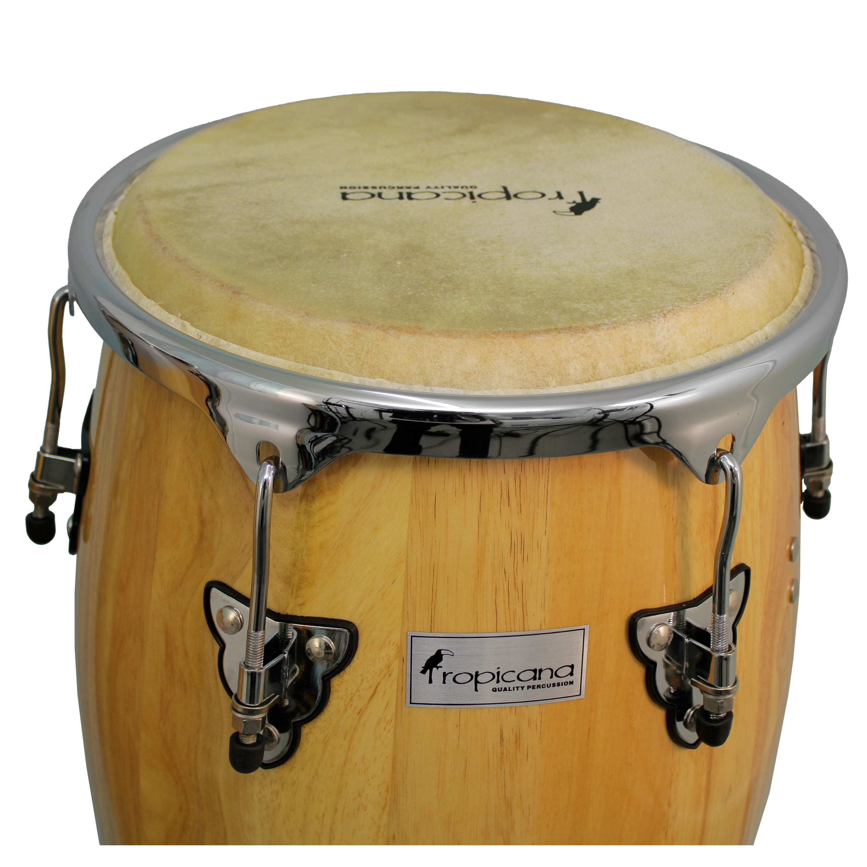 Set de congas Tropicana 11'' y 12' con stand COS100SN NT foto 2
